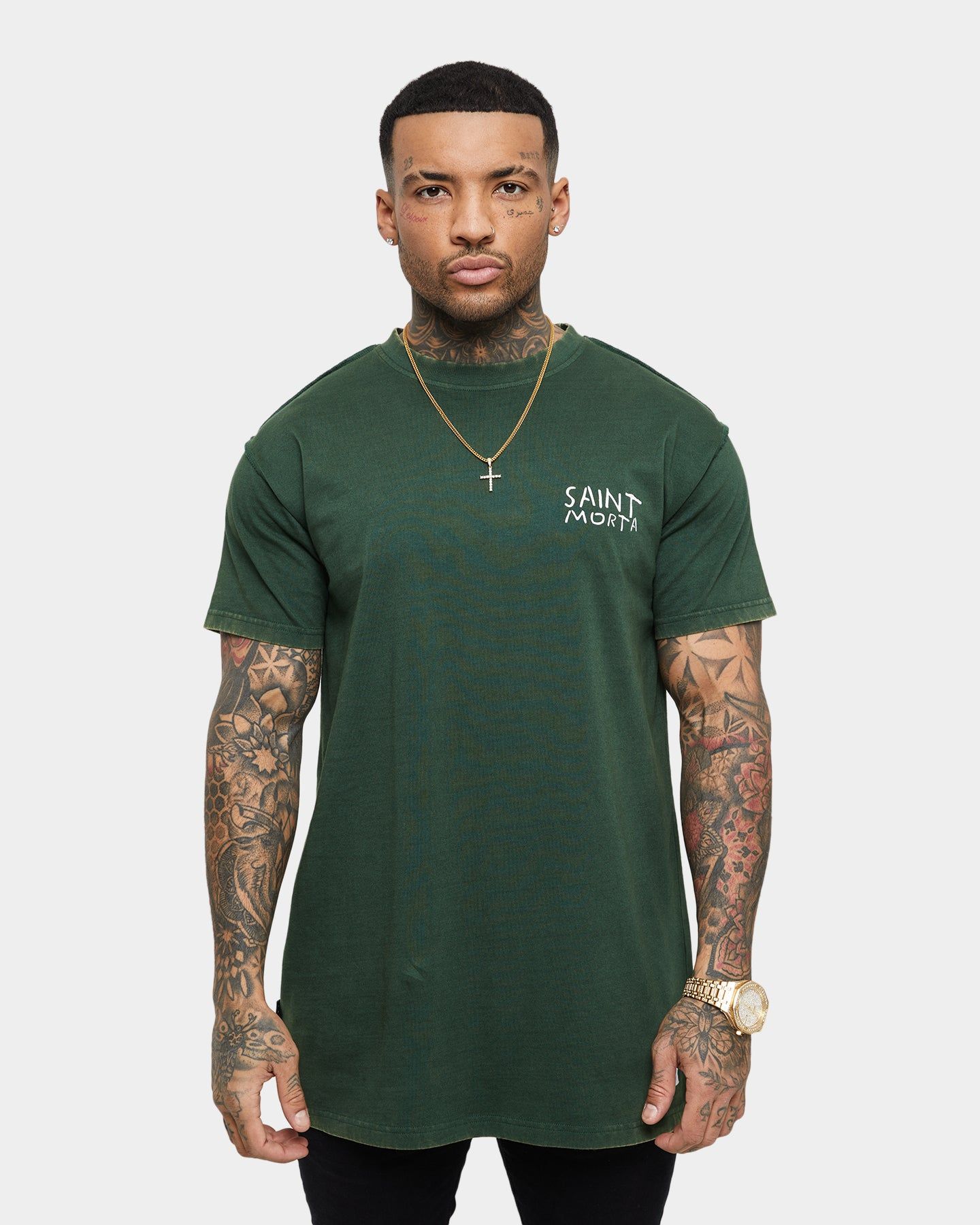 Saint Morta Collector Lafayette T-Shirt Dark Green sold by Culture Kings product image thumbnail 3