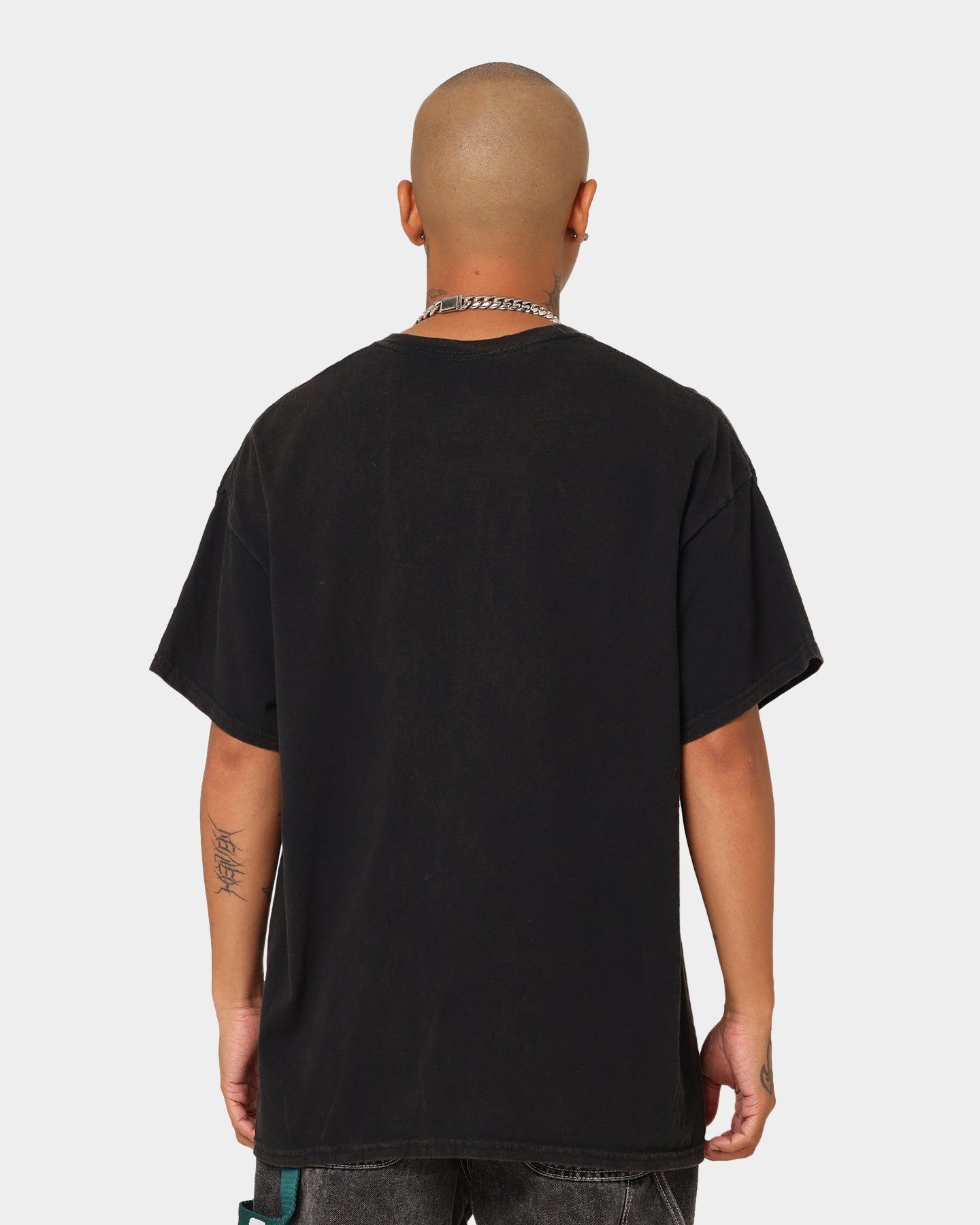 Goat Crew Goat Crew X Stranger Things Hellfire Club Vintage T-Shirt Washed Black sold by Culture Kings product image thumbnail 4