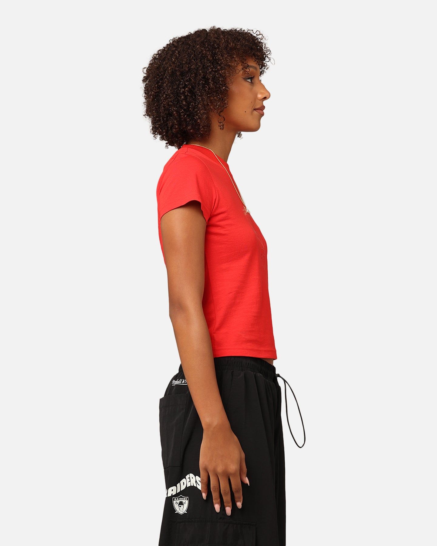 Puma X Scuderia Ferrari Women's Ferrari Style Baby Doll T-Shirt Rosso Corsa sold by Culture Kings product image thumbnail 4