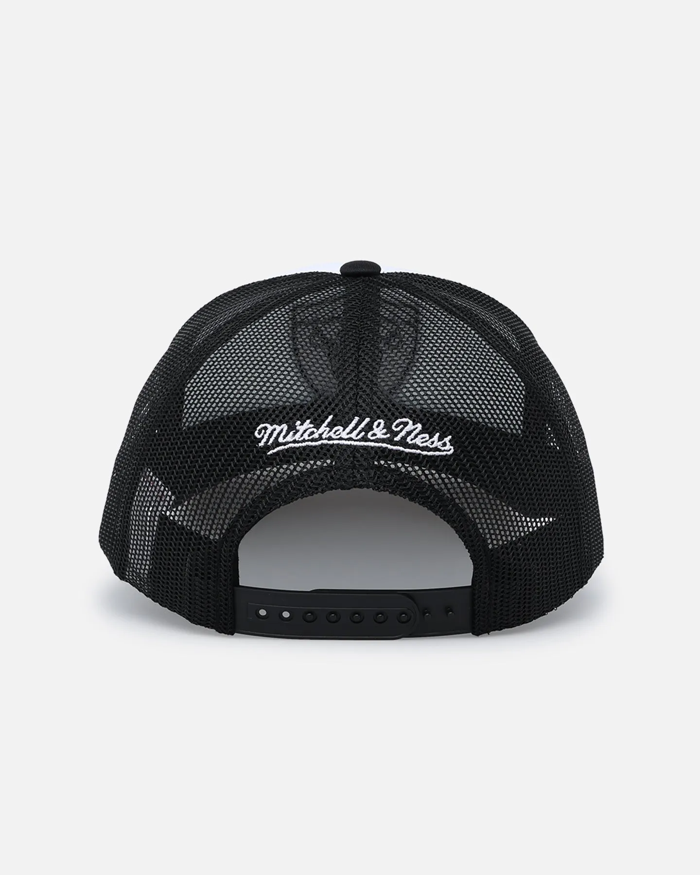Mitchell & Ness Las Vegas Raiders Logo Foam Trucker Snapback Black/White sold by Culture Kings product image thumbnail 2