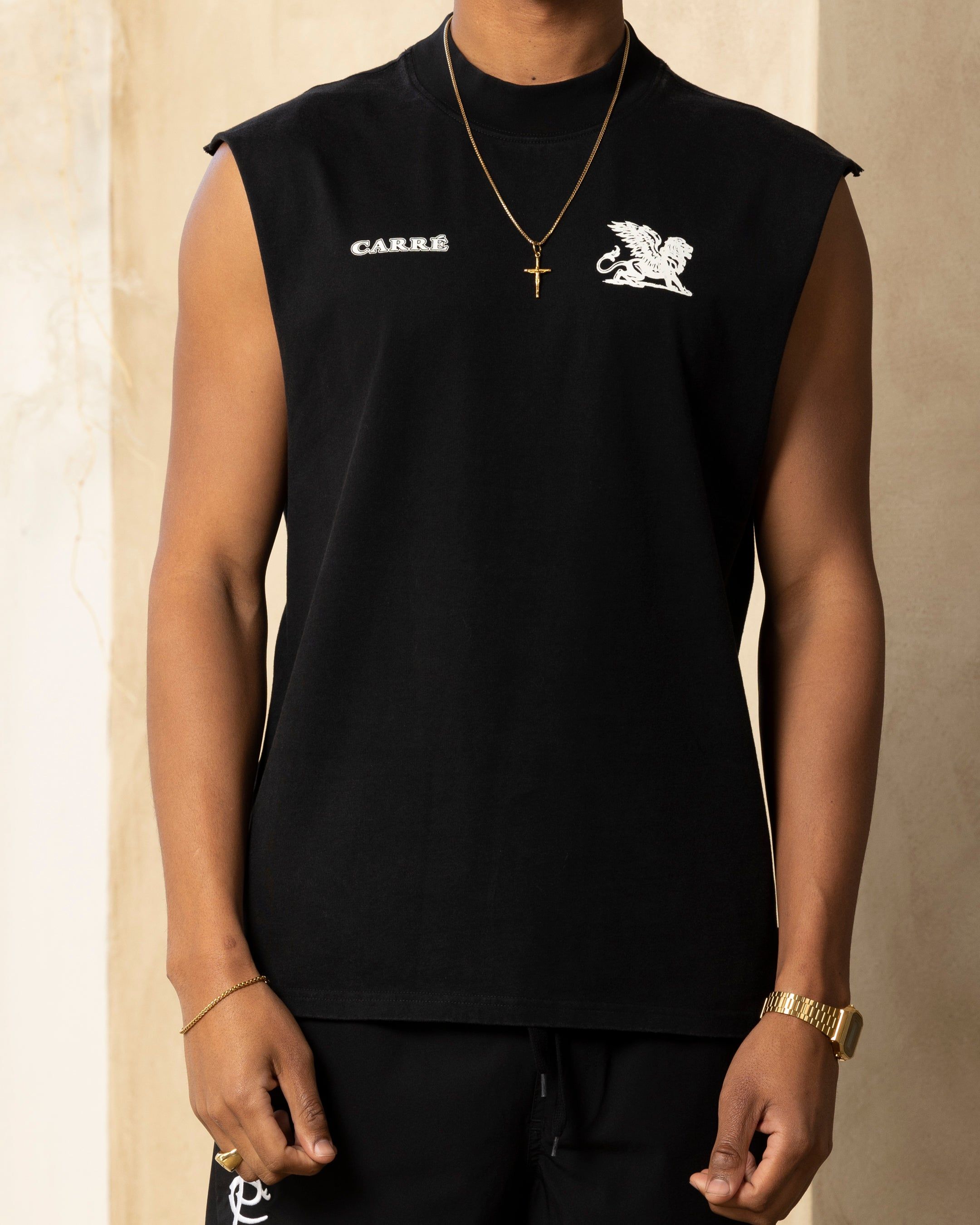 Carre Formula Muscle T-Shirt Washed Black sold by Culture Kings product image thumbnail 4