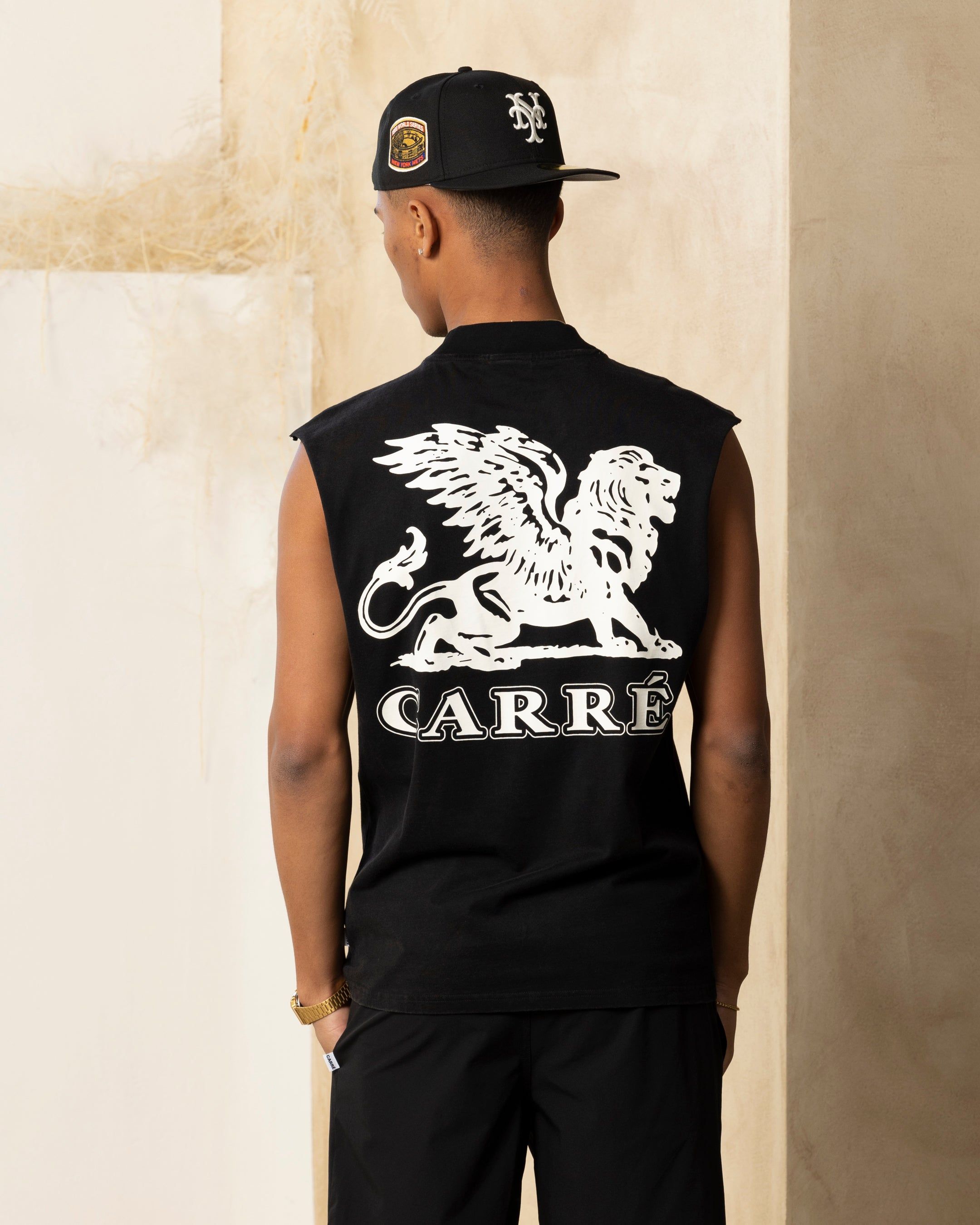 Carre Formula Muscle T-Shirt Washed Black sold by Culture Kings