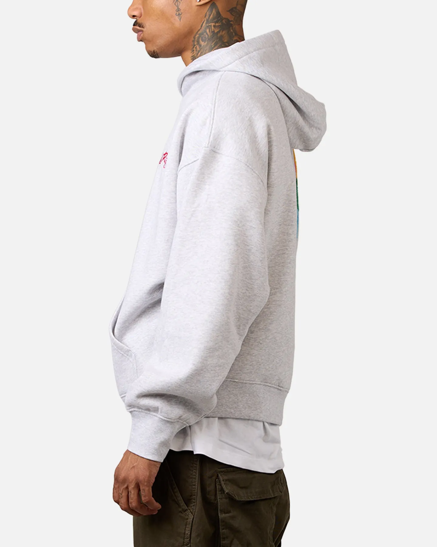 Loiter Chenille Premium Hoodie Grey Marle sold by Culture Kings product image thumbnail 5