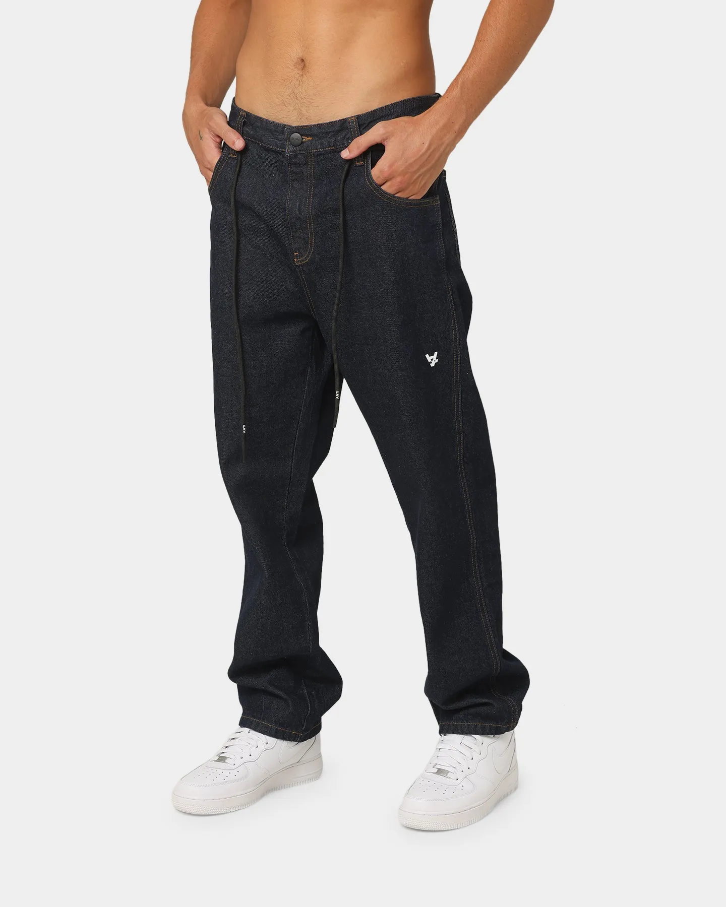 The Anti Order Post Dated Relaxed Jeans Dark Indigo sold by Culture Kings