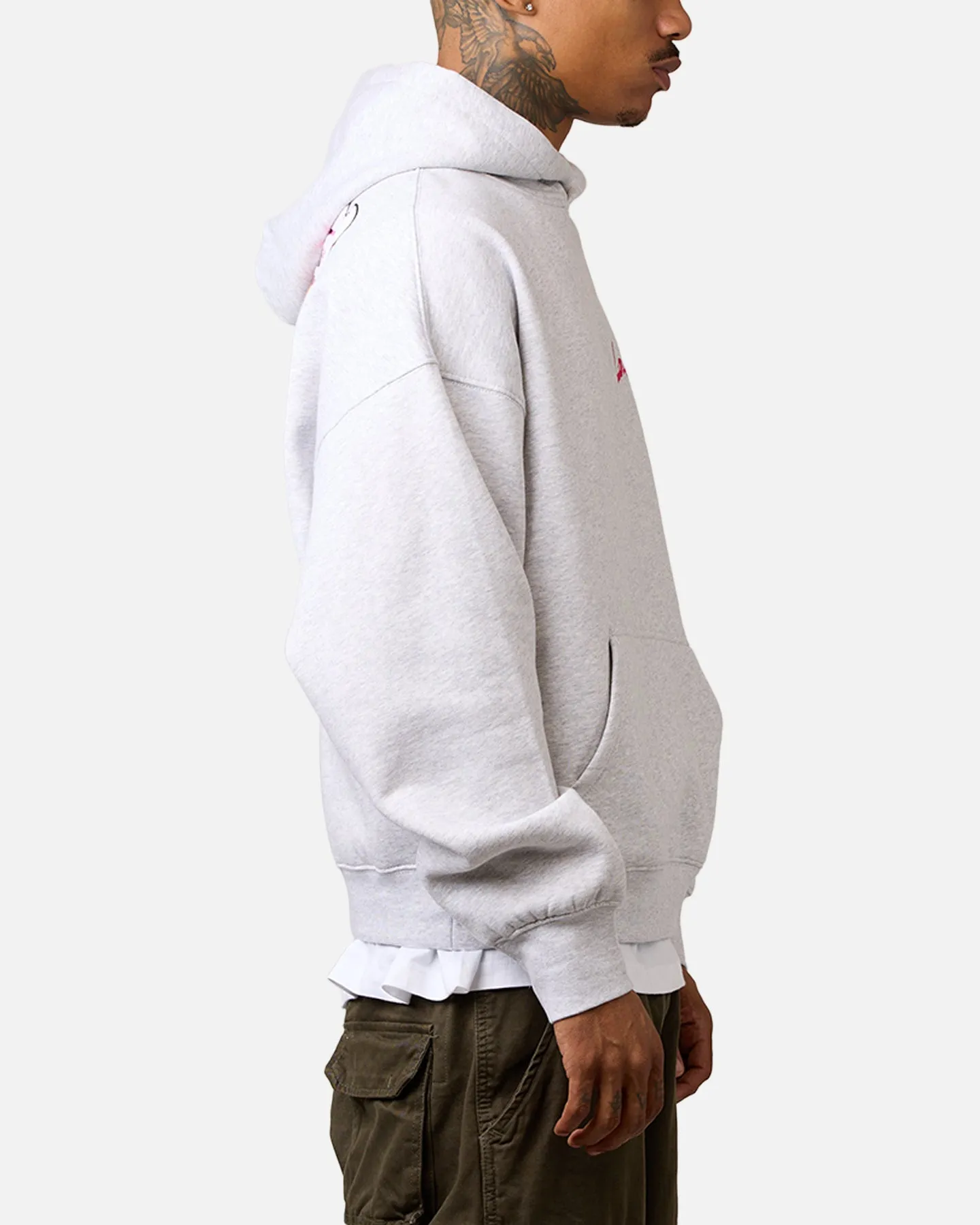 Loiter Chenille Premium Hoodie Grey Marle sold by Culture Kings product image thumbnail 4