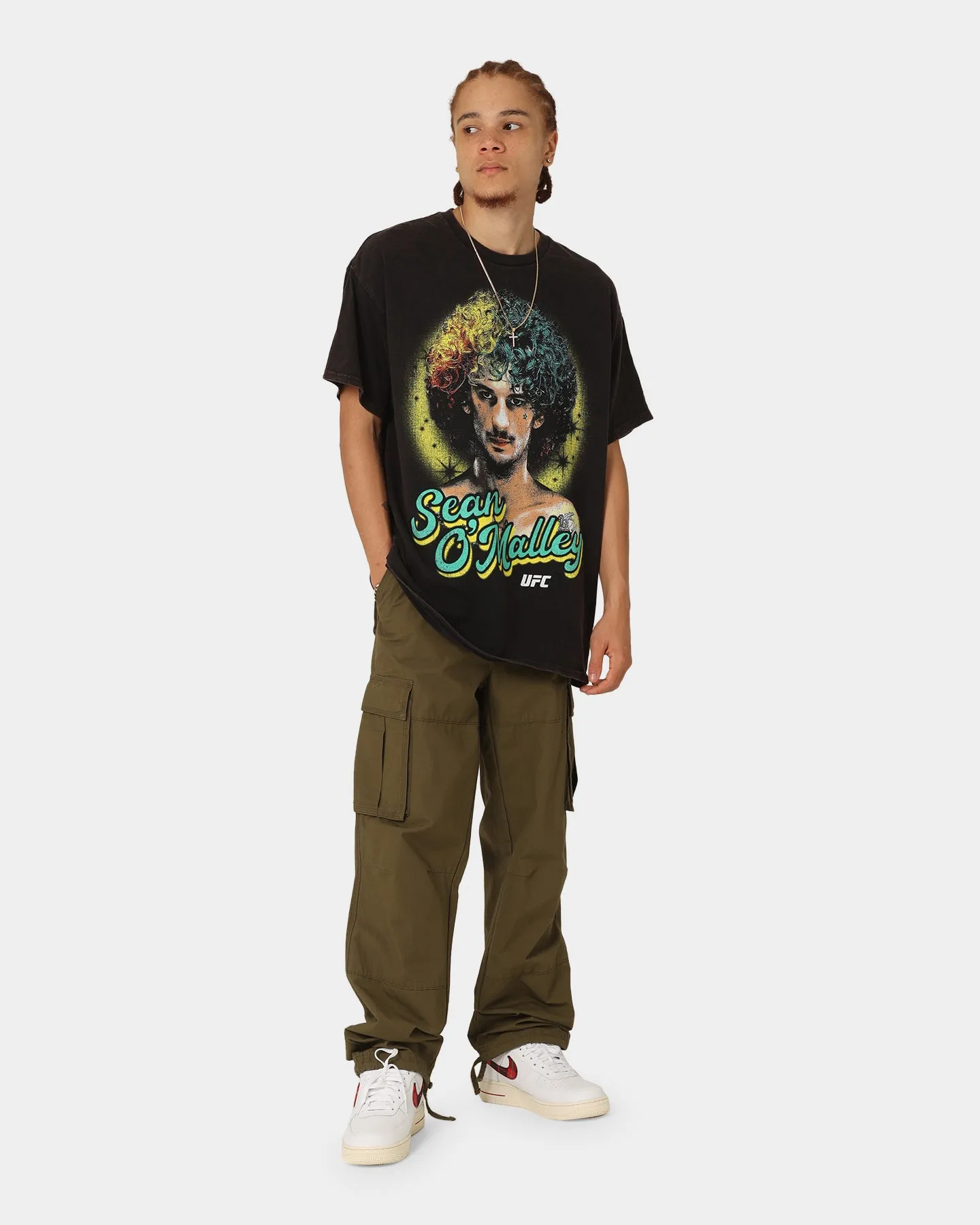 UFC By Goat Crew Sean O'Malley Vintage T-Shirt Black Wash sold by Culture Kings product image thumbnail 2