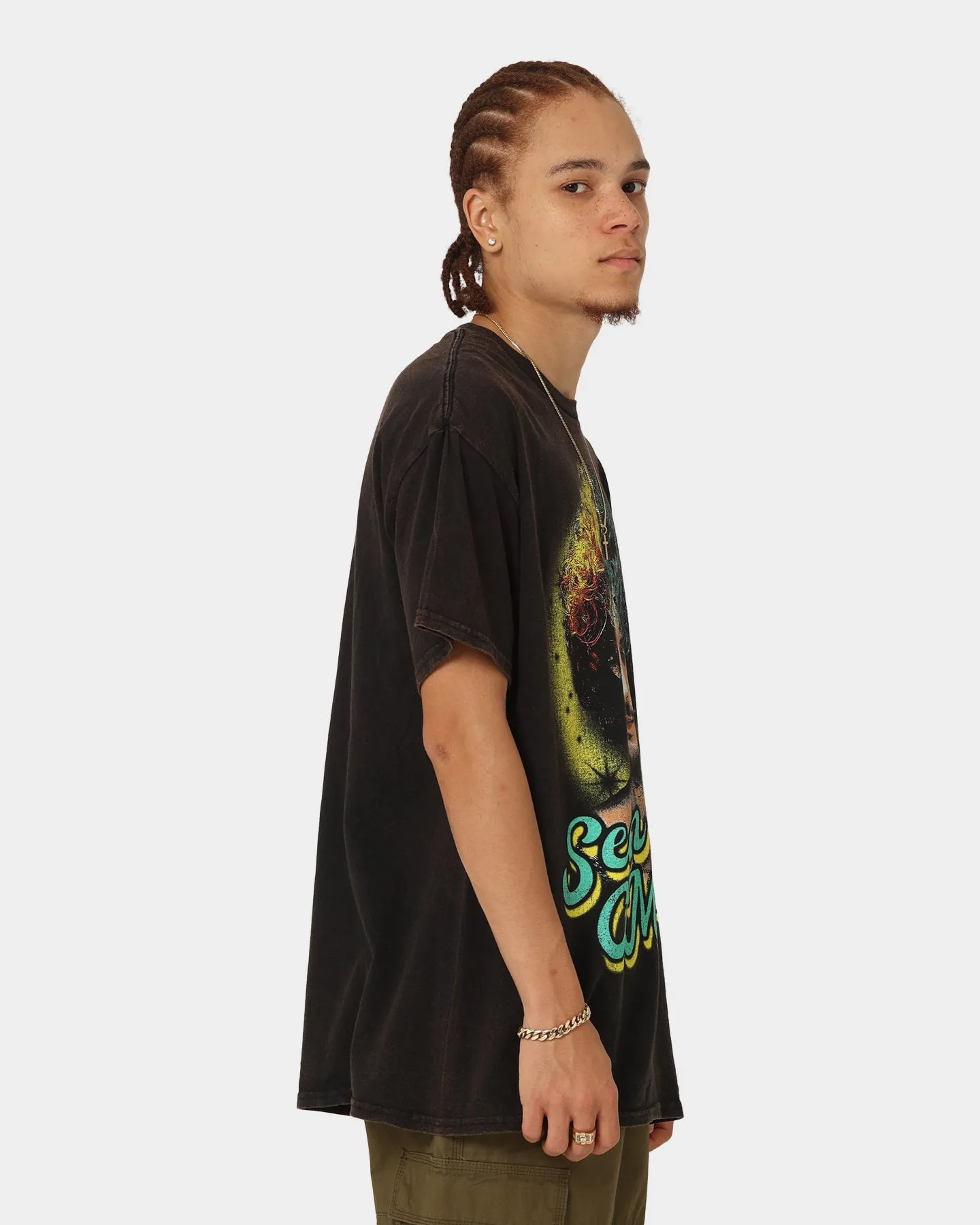 UFC By Goat Crew Sean O'Malley Vintage T-Shirt Black Wash sold by Culture Kings product image thumbnail 5