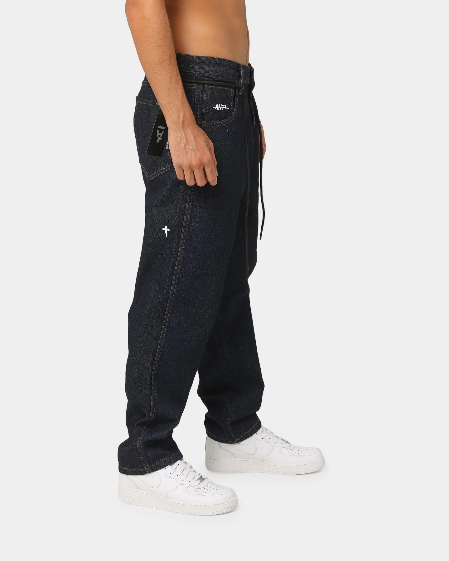 The Anti Order Post Dated Relaxed Jeans Dark Indigo sold by Culture Kings product image thumbnail 5