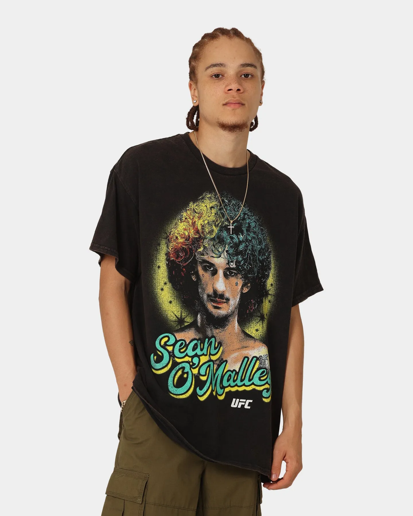 UFC By Goat Crew Sean O'Malley Vintage T-Shirt Black Wash sold by Culture Kings