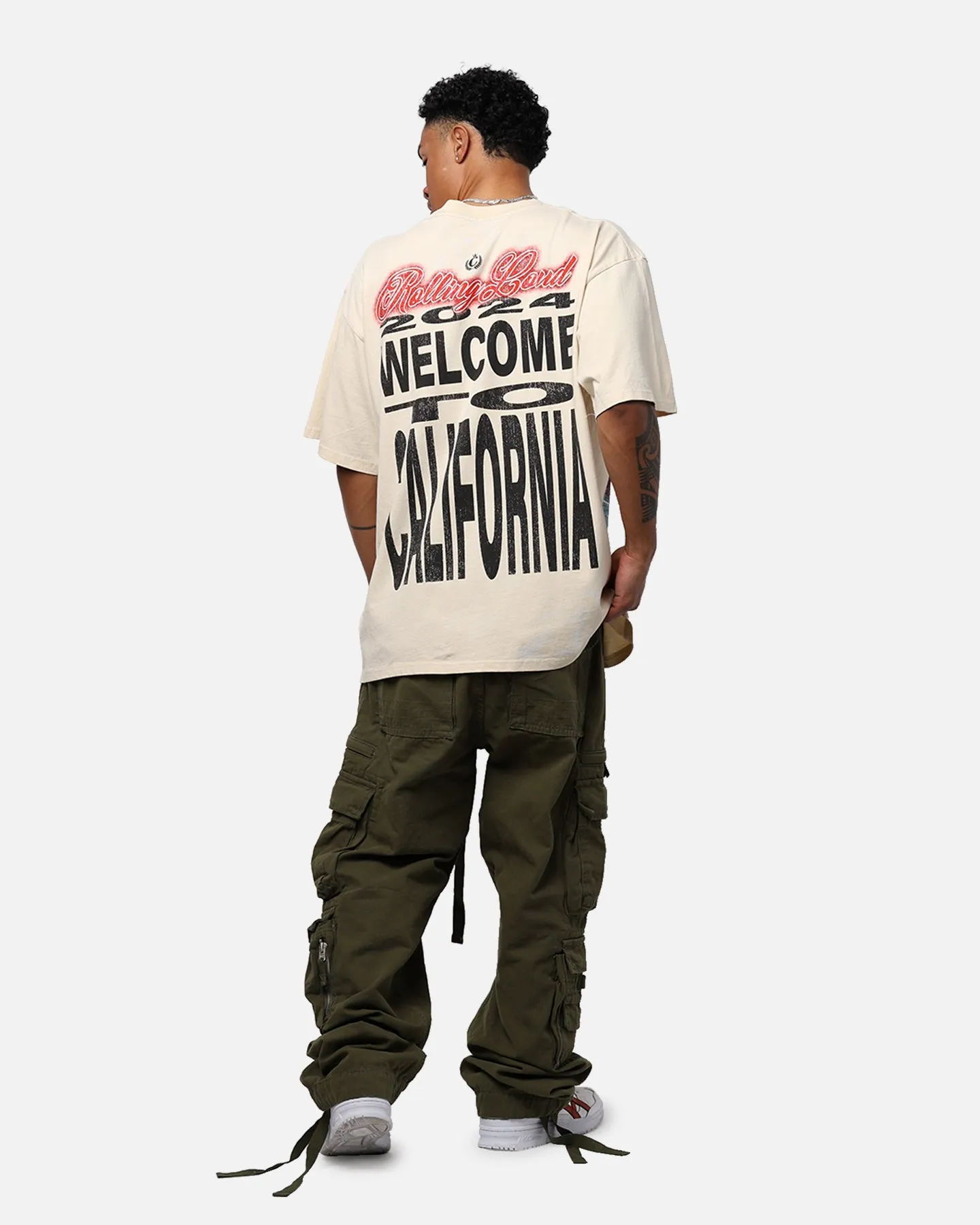 Rolling Loud California T-Shirt Off White sold by Culture Kings product image thumbnail 3