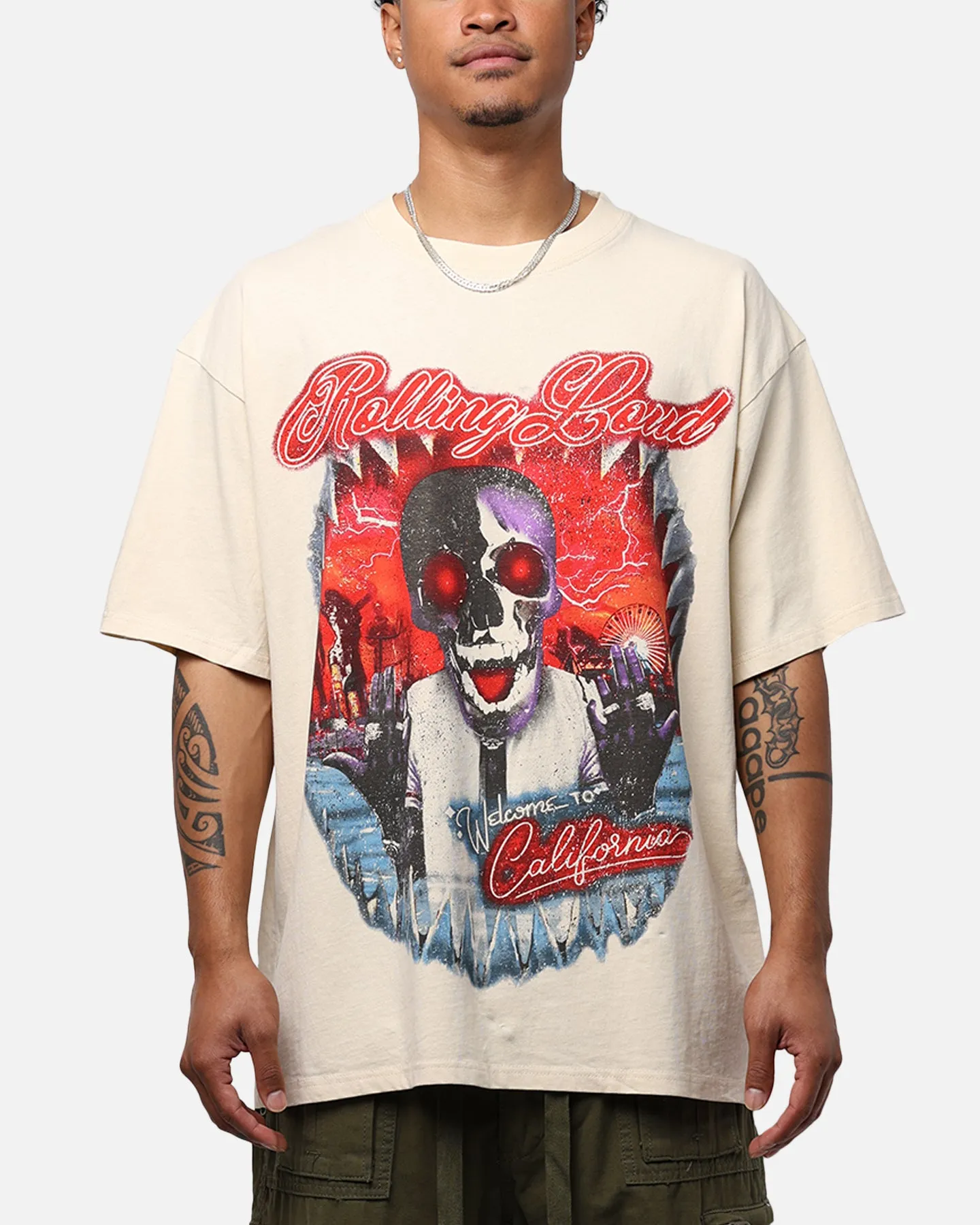 Rolling Loud California T-Shirt Off White sold by Culture Kings