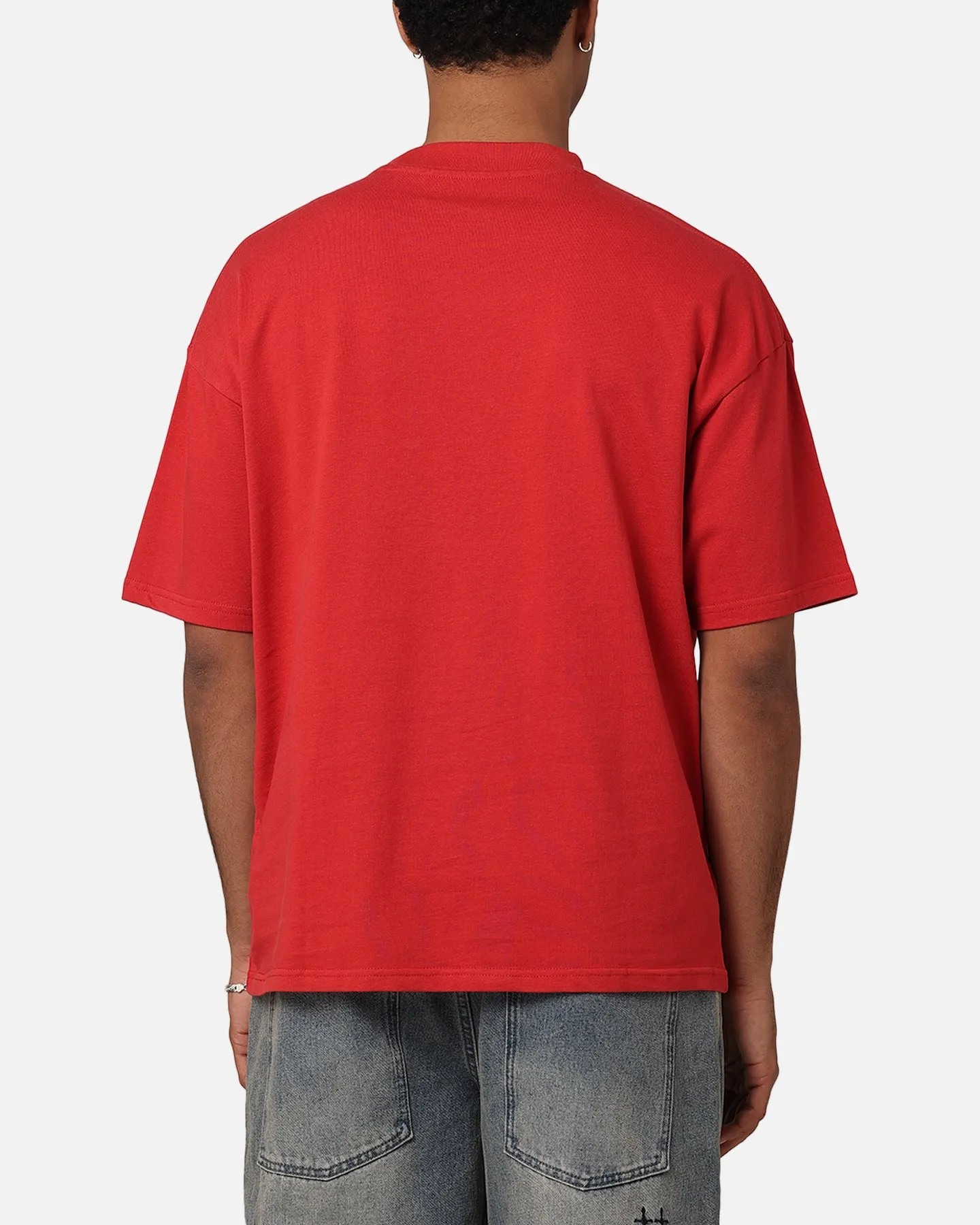 Culture Kings Oversized Blank T-Shirt Red sold by Culture Kings product image thumbnail 3