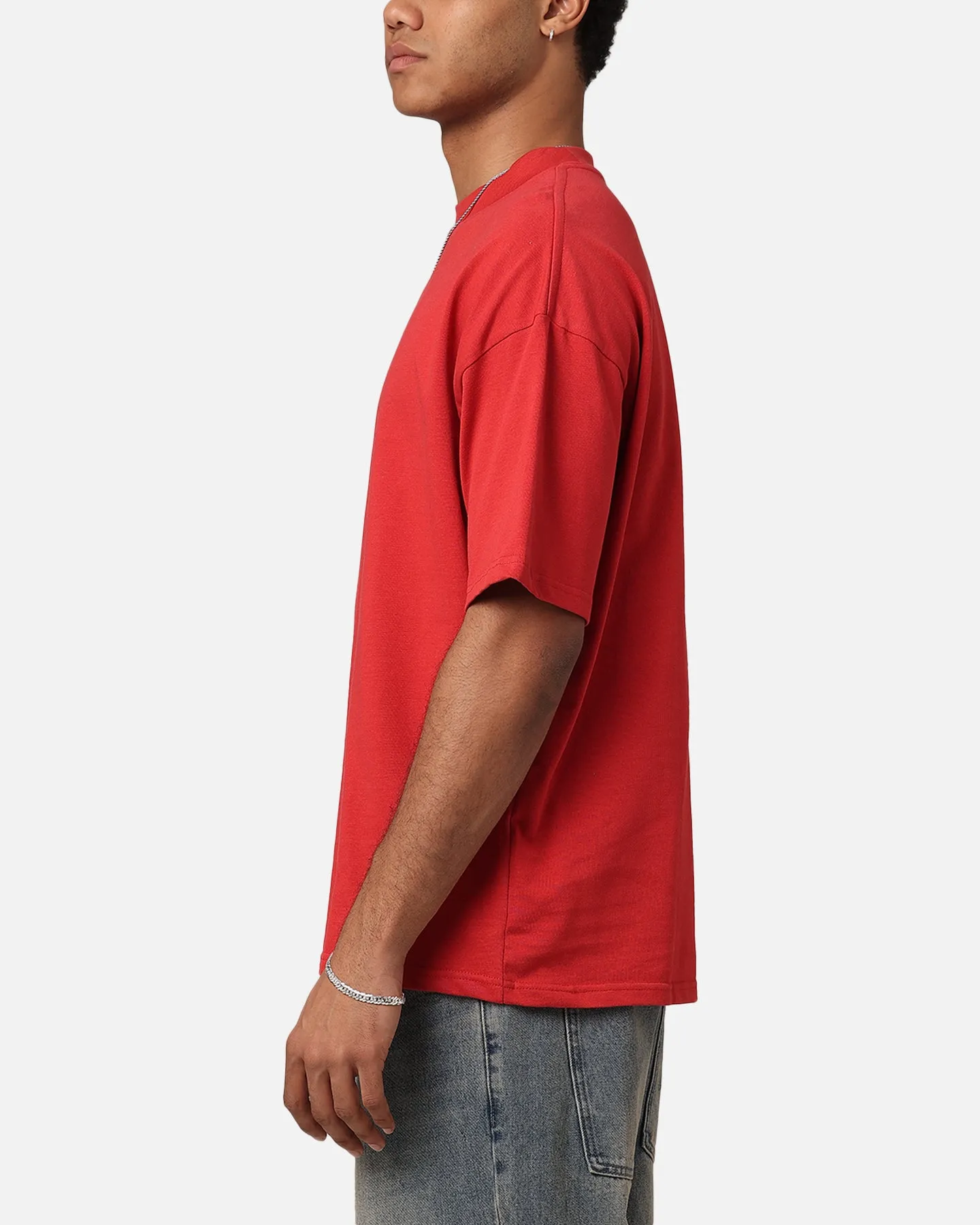 Culture Kings Oversized Blank T-Shirt Red sold by Culture Kings product image thumbnail 5