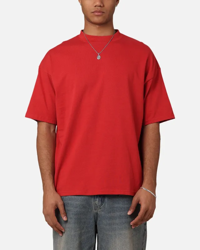 Culture Kings Oversized Blank T-Shirt Red sold by Culture Kings