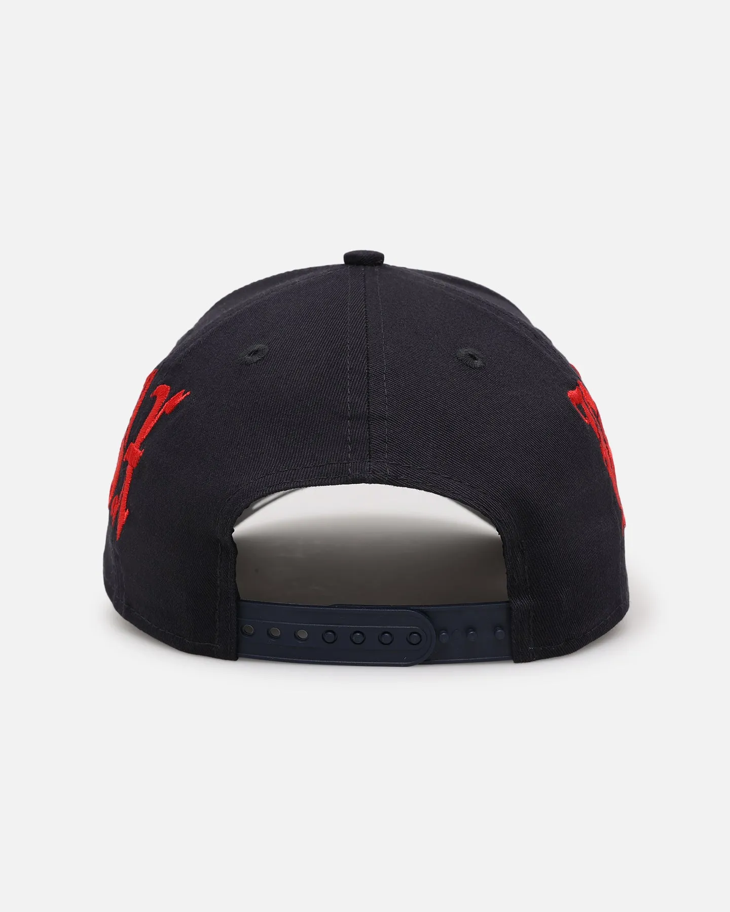 New Era Boston Red Sox 'Gothic Script' 9FORTY A-Frame Snapback Scarlet/Navy sold by Culture Kings product image thumbnail 2
