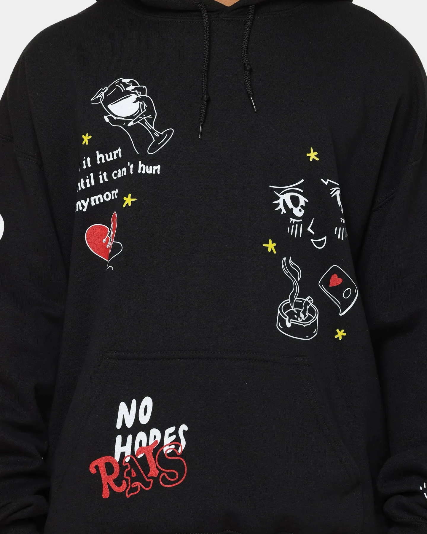 Rats Get Fat No Hope Hoodie Black sold by Culture Kings product image thumbnail 4