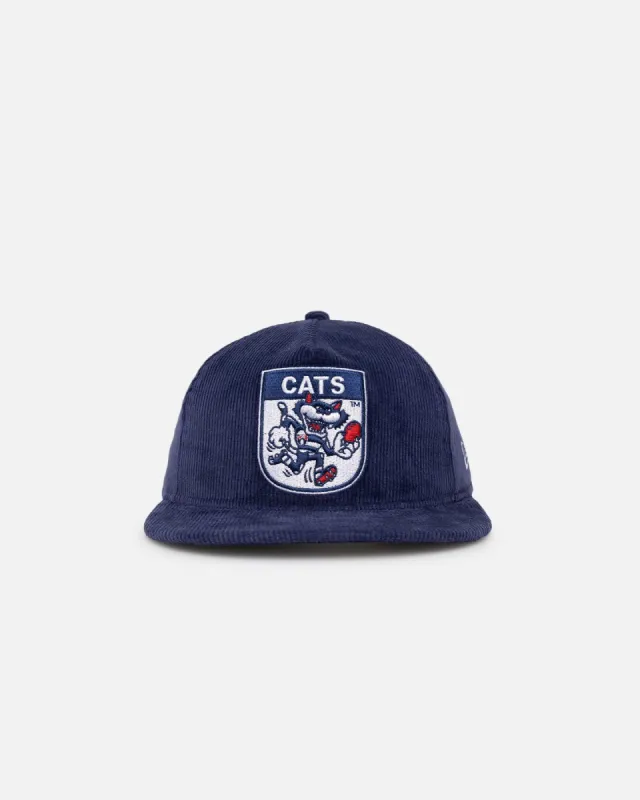 New Era Geelong Cats Golfer Snapback Light Navy sold by Culture Kings