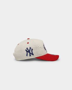 New Era New York Yankees '1990s World Series Through The Decades' 1998 World Series Golfer Snapback Chrome White sold by Culture Kings