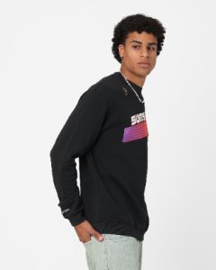 Mitchell & Ness Phoenix Suns Wordmark Crewneck Faded Black sold by Culture Kings