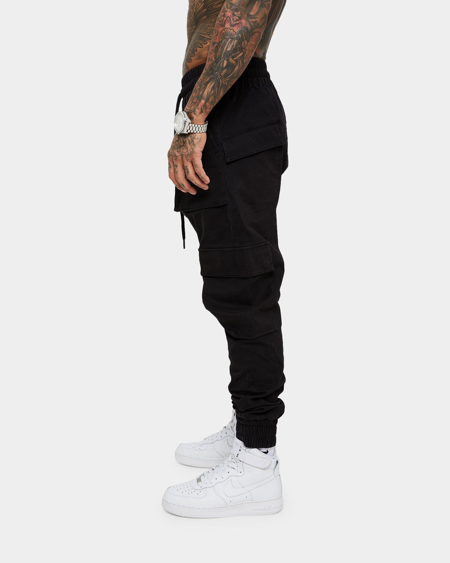 Saint Morta Day of the Dead Joggers Black sold by Culture Kings product image thumbnail 4