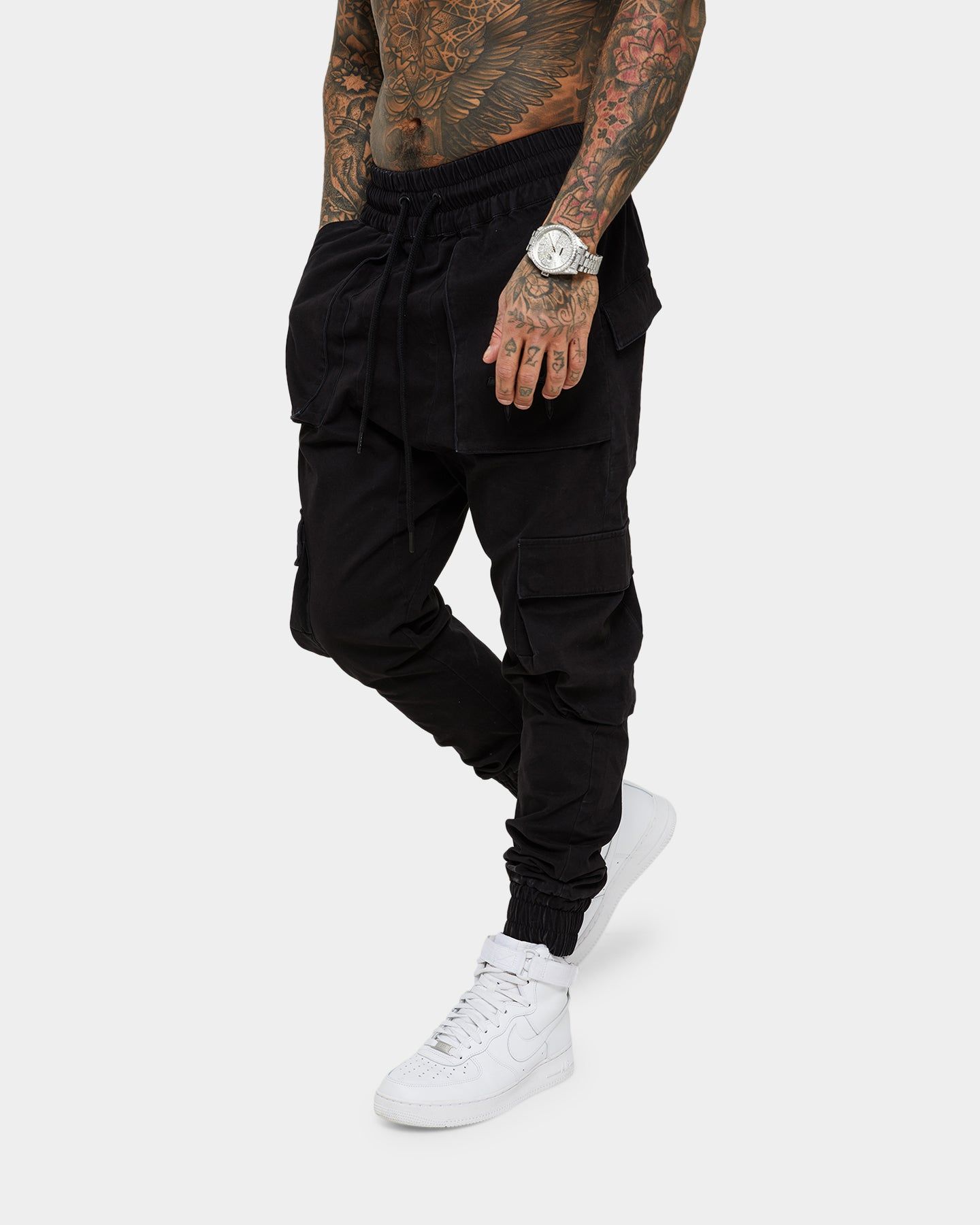 Saint Morta Day of the Dead Joggers Black sold by Culture Kings