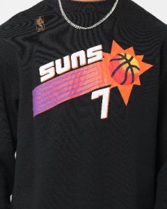 Mitchell & Ness Phoenix Suns Wordmark Crewneck Faded Black sold by Culture Kings