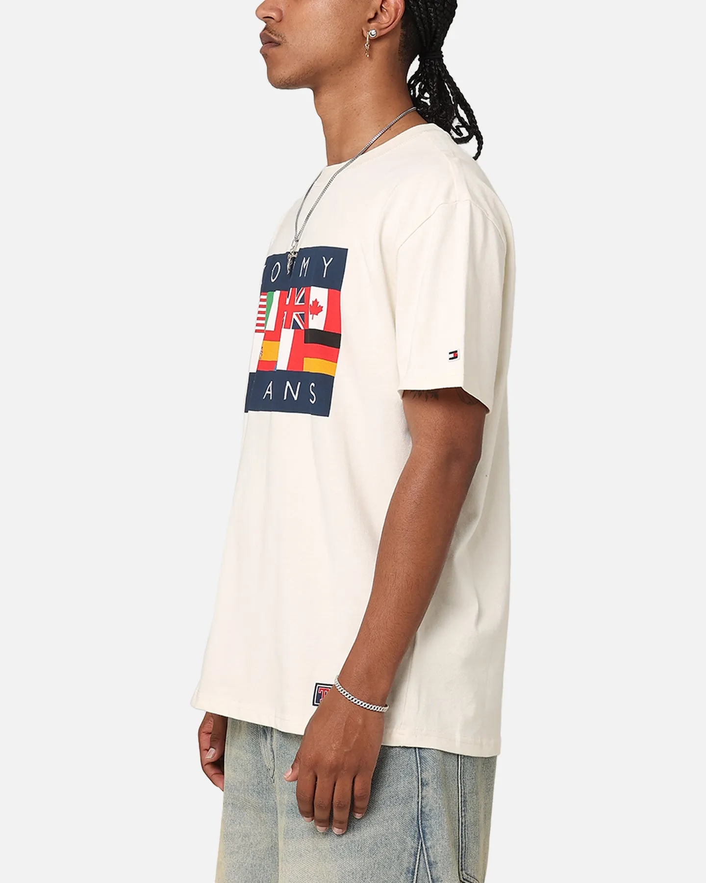 Tommy Jeans TJU Archive Games T-Shirt Ancient White sold by Culture Kings product image thumbnail 5
