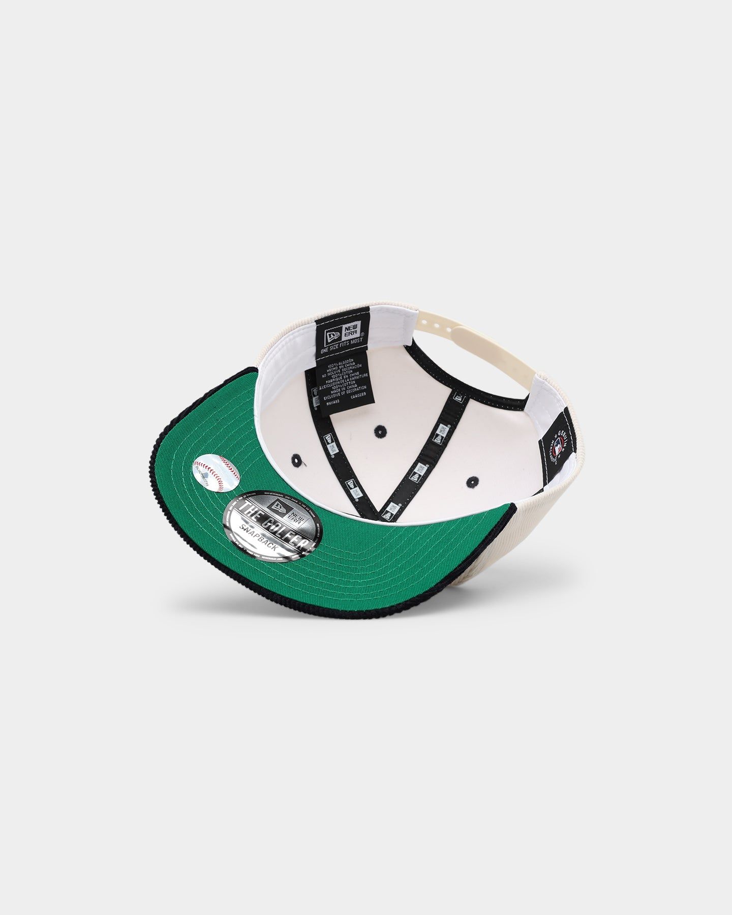 New Era Seattle Mariners 'Chrome Corduroy Throwback Script' Golfer Snapback Chrome White sold by Culture Kings product image thumbnail 6
