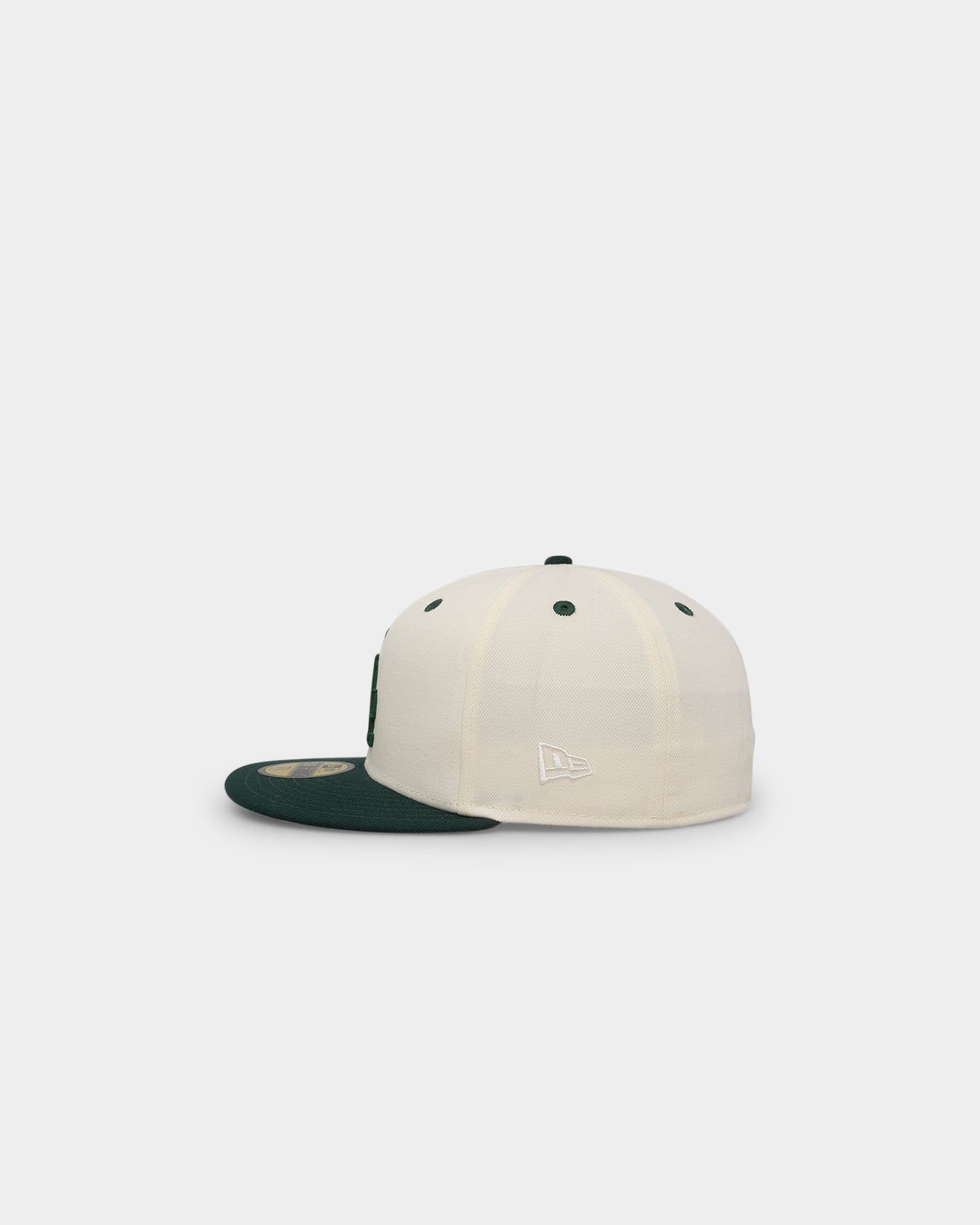 New Era Los Angeles Dodgers 'Rusty Chrome Green' 59FIFTY Fitted White sold by Culture Kings product image thumbnail 4