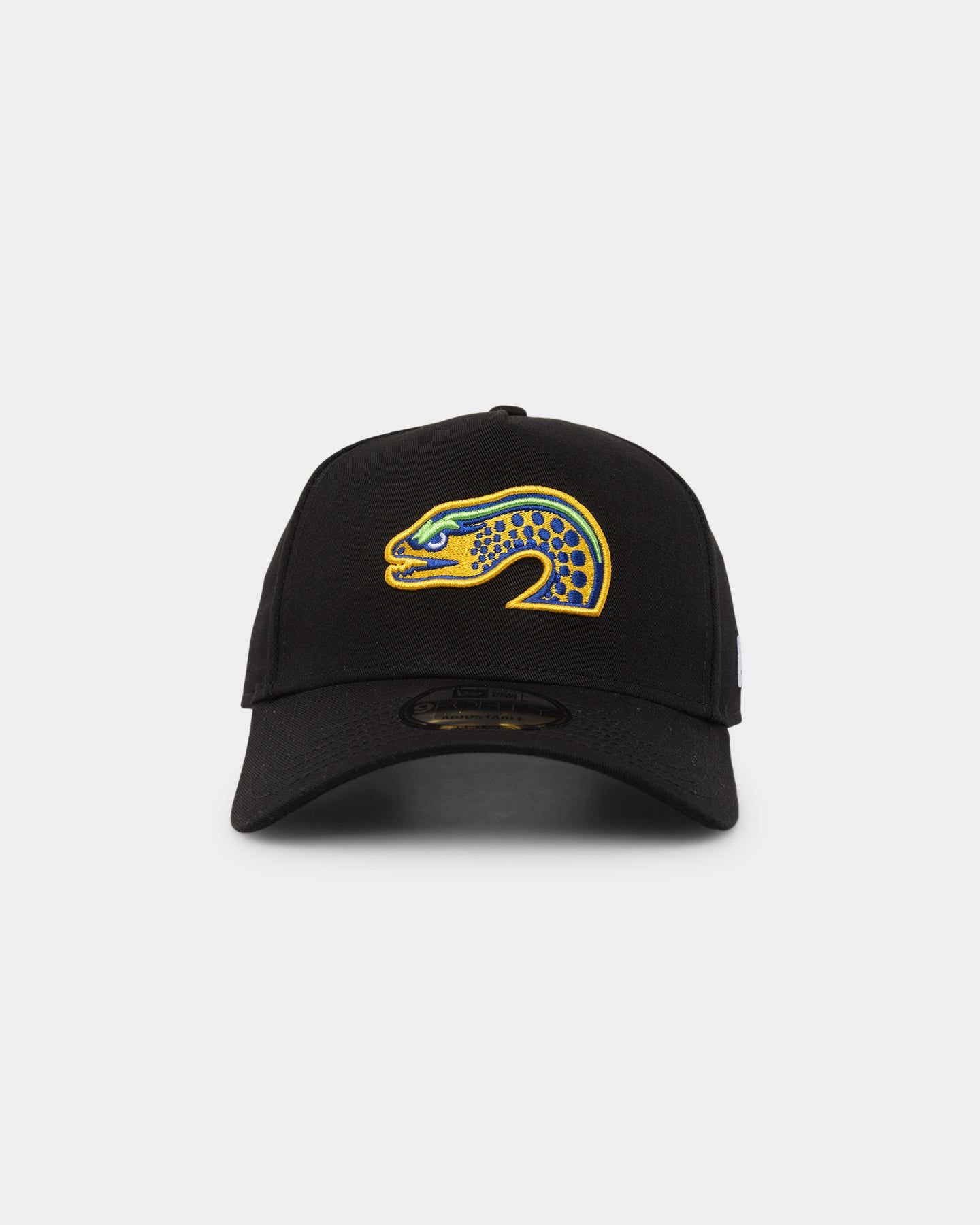 New Era Parramatta Eels 'NRL Grand Final' 9FORTY A-Frame Snapback Black sold by Culture Kings