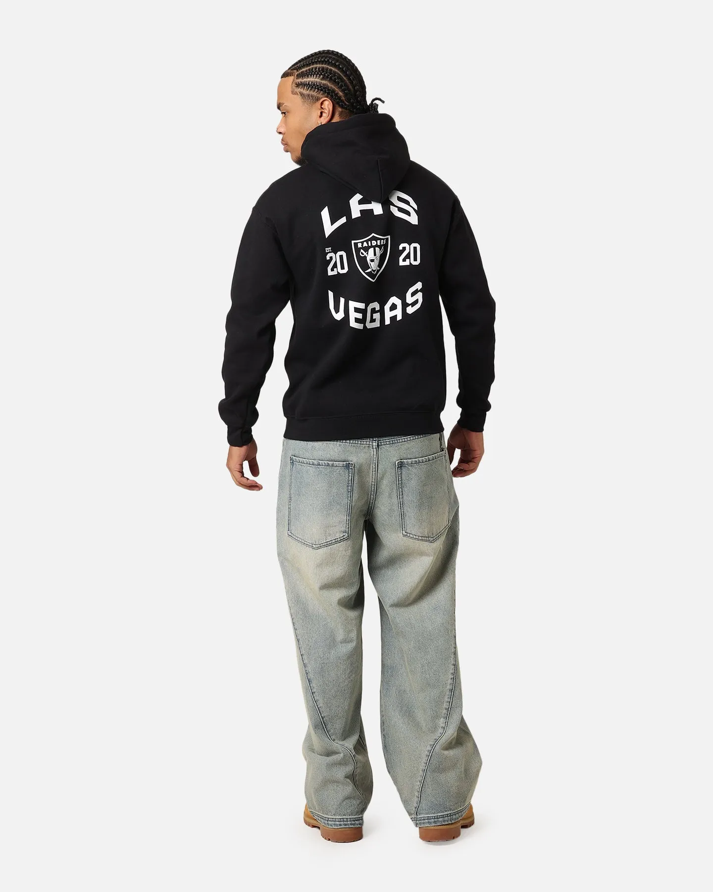 Majestic Athletic Las Vegas Raiders Doyers Chest Hoodie Black sold by Culture Kings product image thumbnail 3