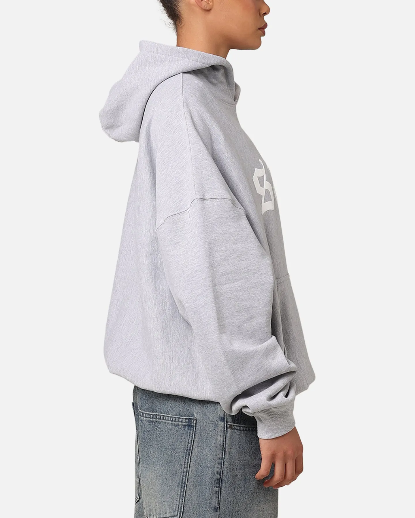 Saint Morta Gothic Premium Hoodie Light Marle sold by Culture Kings product image thumbnail 4