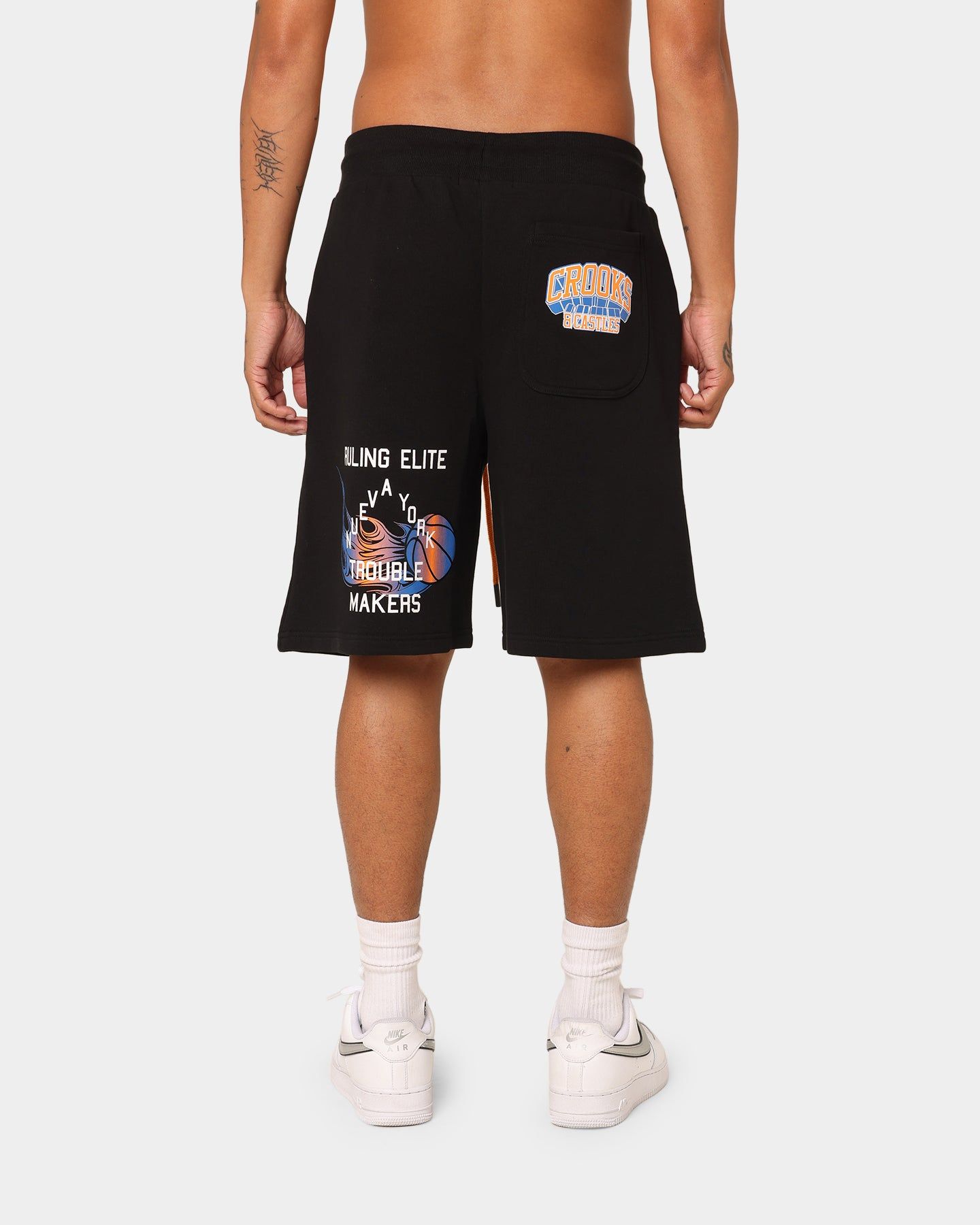 Crooks & Castles NY Shorts Black sold by Culture Kings product image thumbnail 4