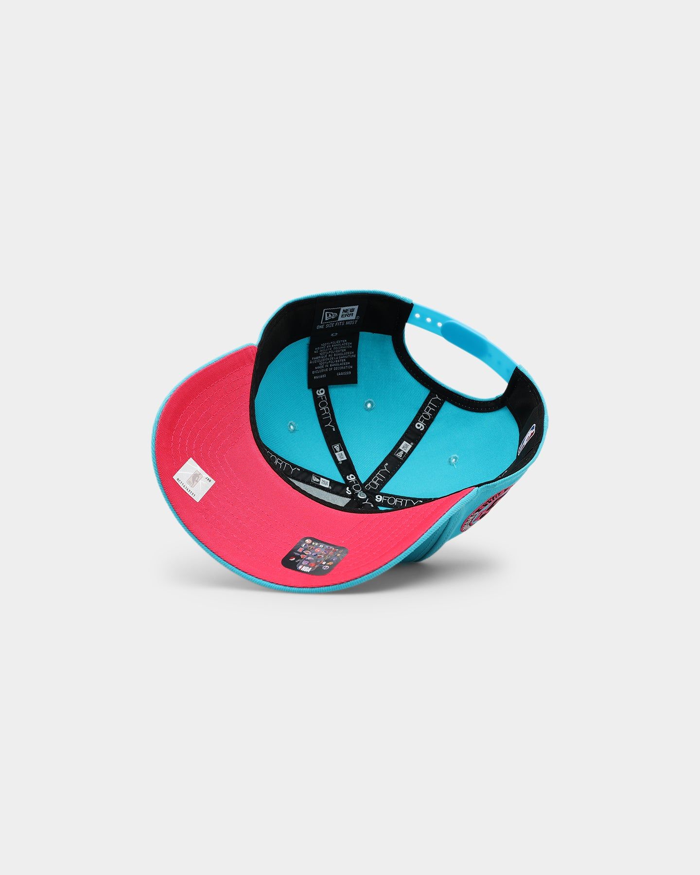 New Era Chicago Bull 'Neon Vice' 9FORTY A-Frame Snapback Neon Blue sold by Culture Kings product image thumbnail 6