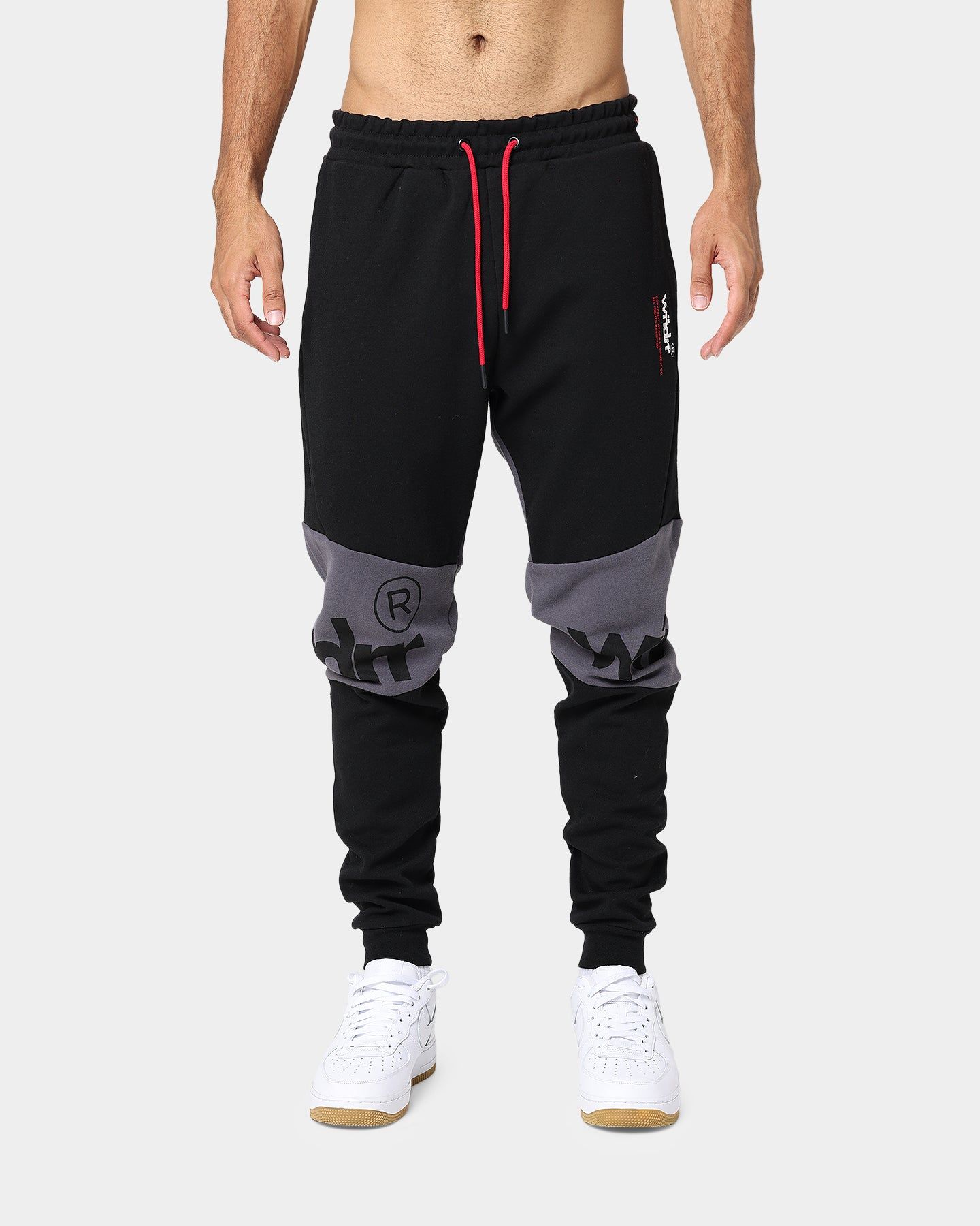 WNDRR Fragment Tech Track Pants Black/Black sold by Culture Kings product image thumbnail 3