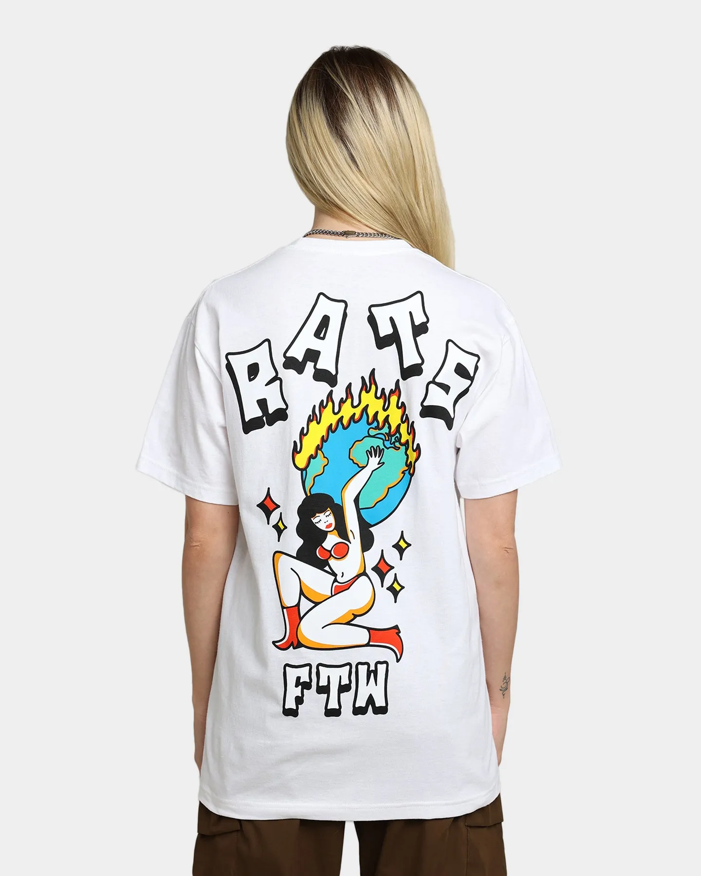 Rats Get Fat FTW T-Shirt White sold by Culture Kings product image thumbnail 4