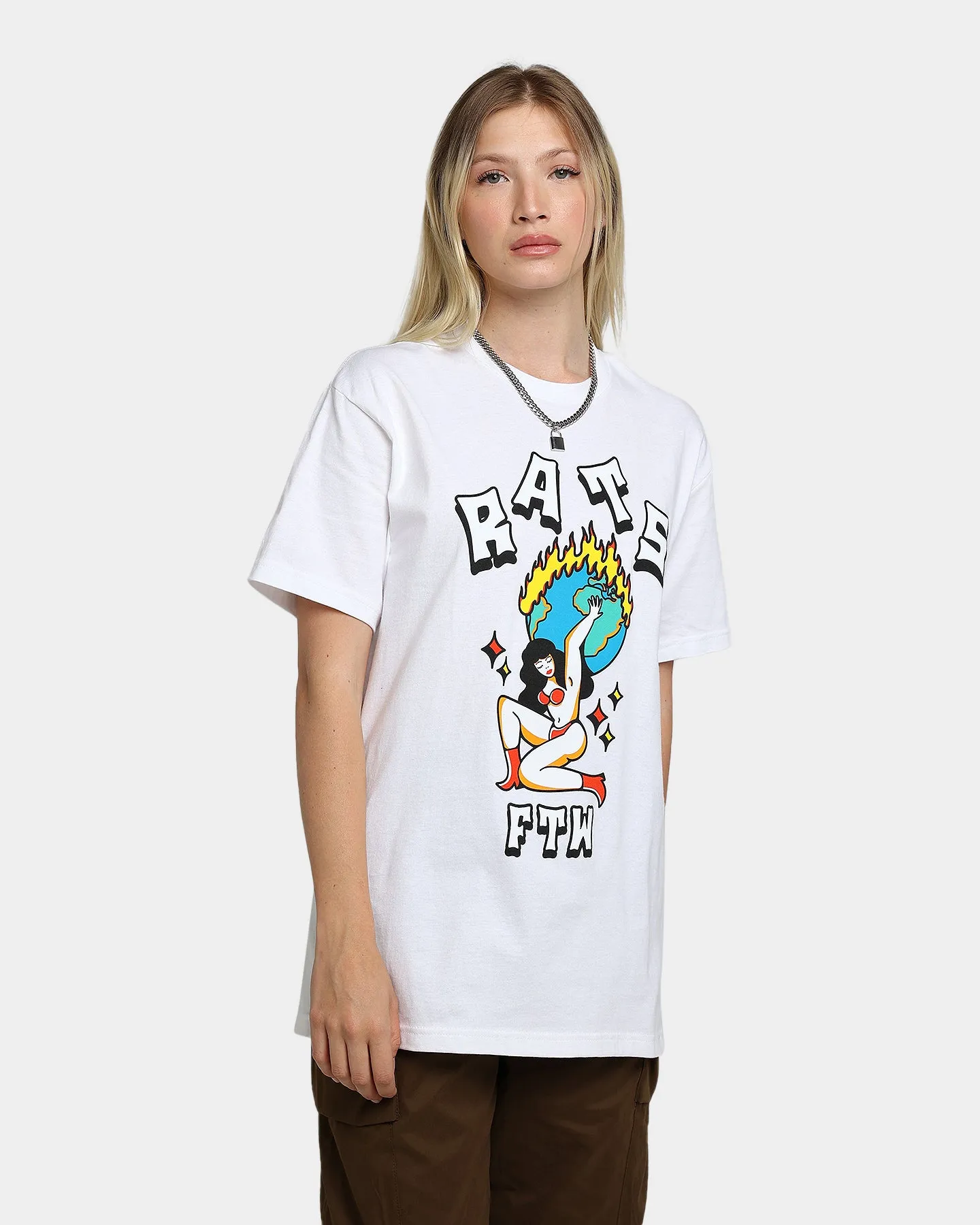 Rats Get Fat FTW T-Shirt White sold by Culture Kings