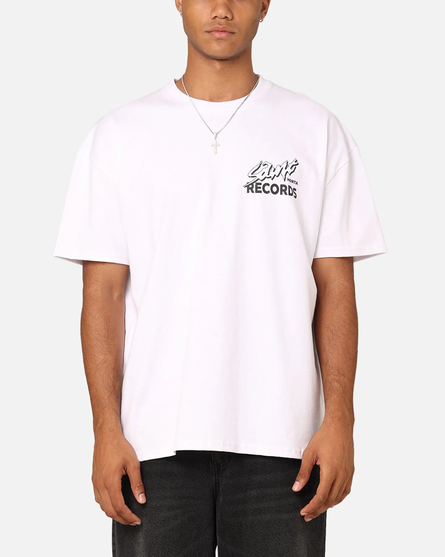 Saint Morta Restricted Area T-Shirt White sold by Culture Kings product image thumbnail 4