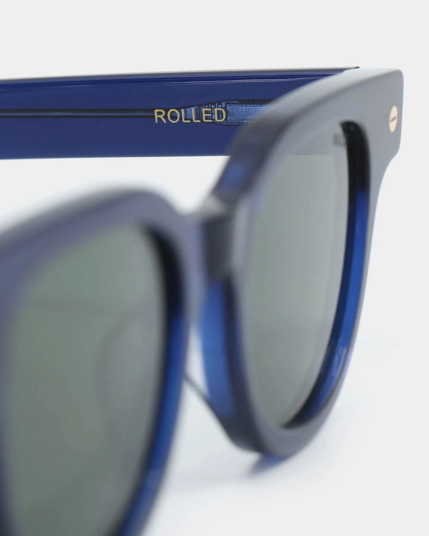 NUQE Men's Rolled Sunglasses Navy sold by Culture Kings product image thumbnail 5