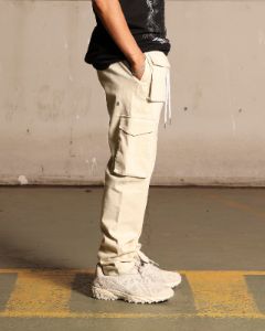 Saint Morta Infantry Relaxed Cargo Pants Off White sold by Culture Kings
