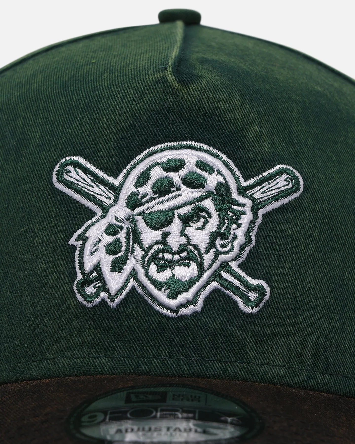 New Era Pittsburgh Pirates 'Washed Green' 9FORTY A-Frame Strapback Green/Black sold by Culture Kings product image thumbnail 5