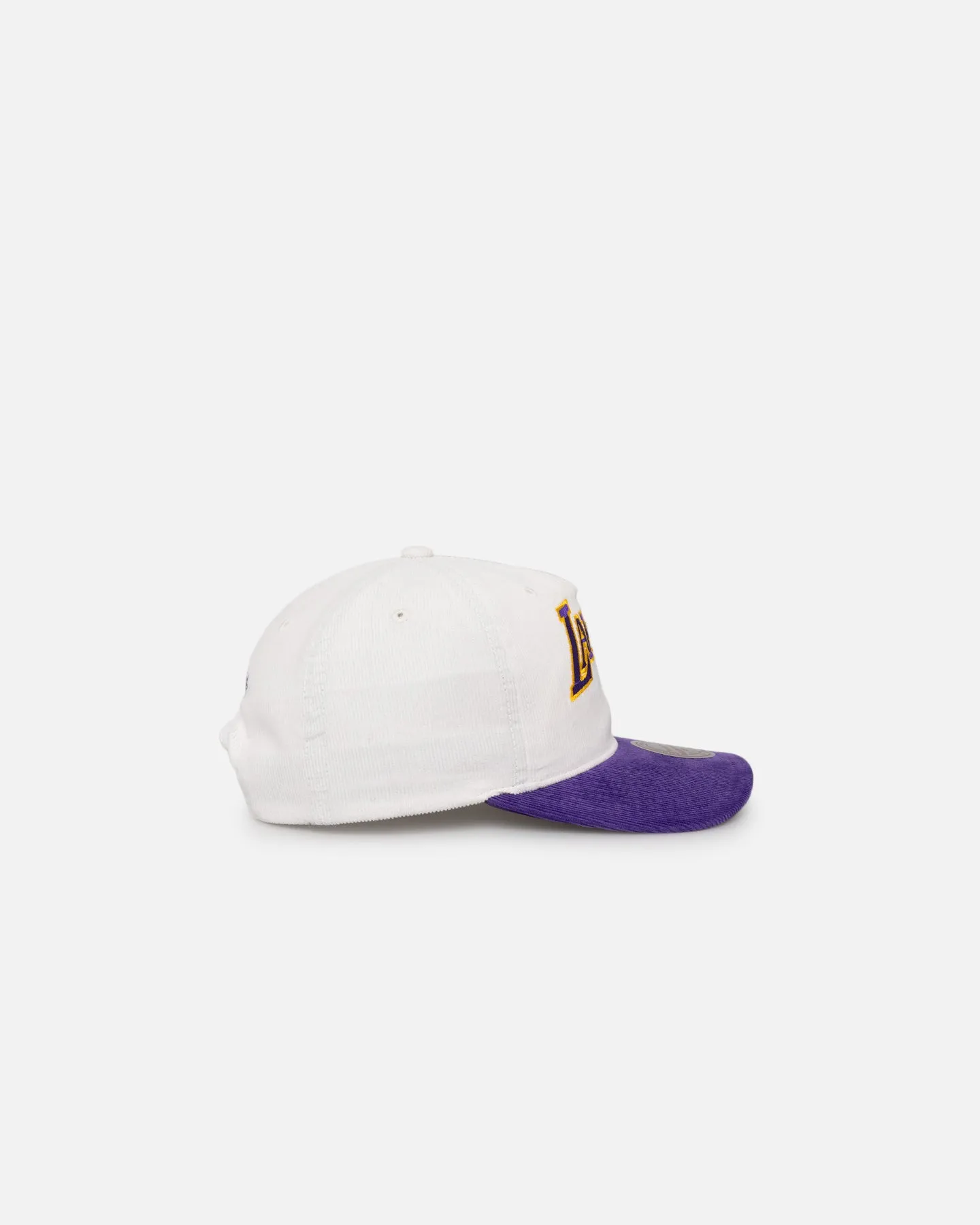 Mitchell & Ness Los Angeles Lakers History Origin Snapback White/Purple sold by Culture Kings product image thumbnail 4