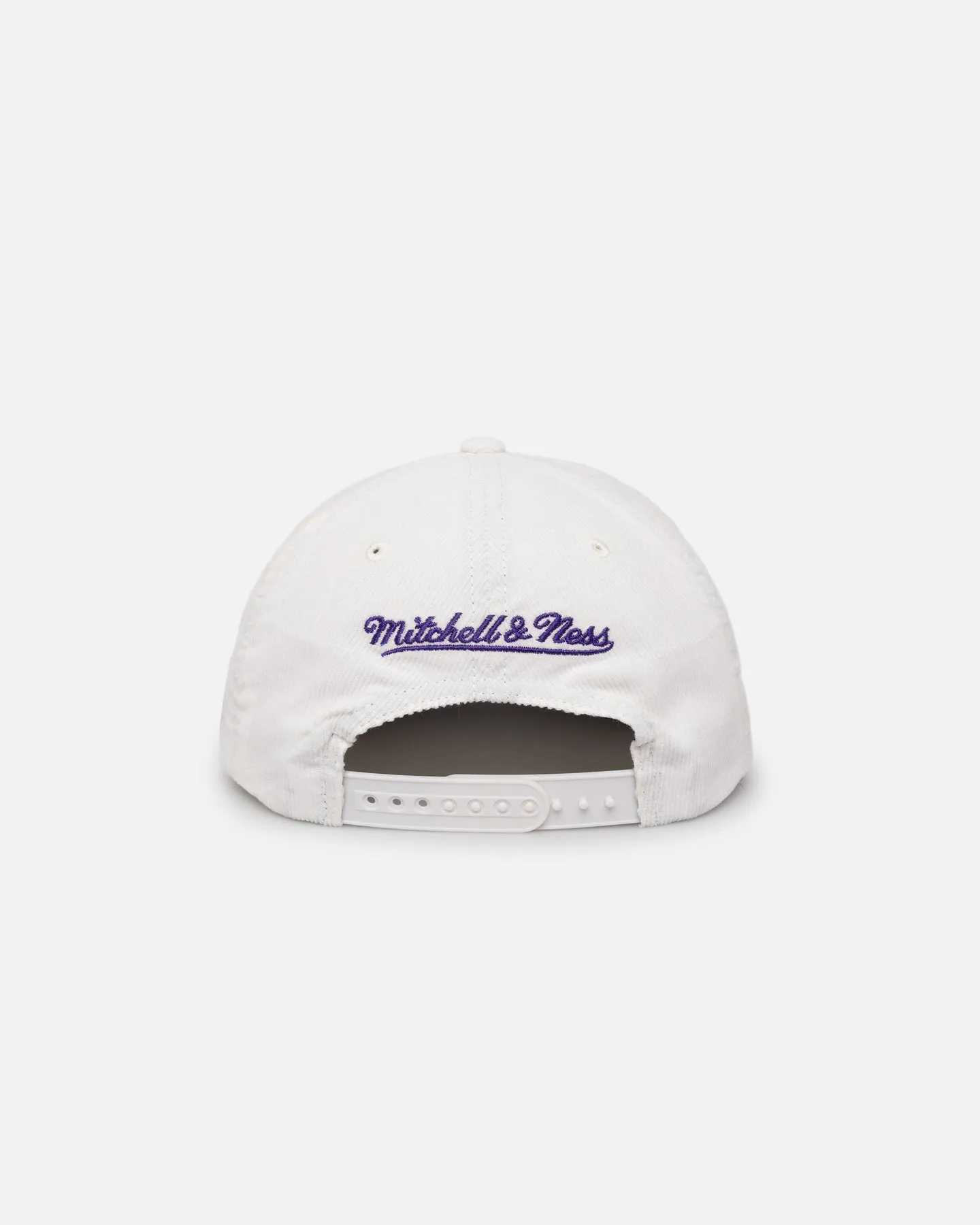 Mitchell & Ness Los Angeles Lakers History Origin Snapback White/Purple sold by Culture Kings product image thumbnail 3