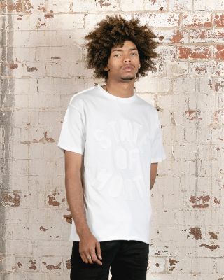 Saint Morta State Of Morta Appliqué T-Shirt White sold by Culture Kings