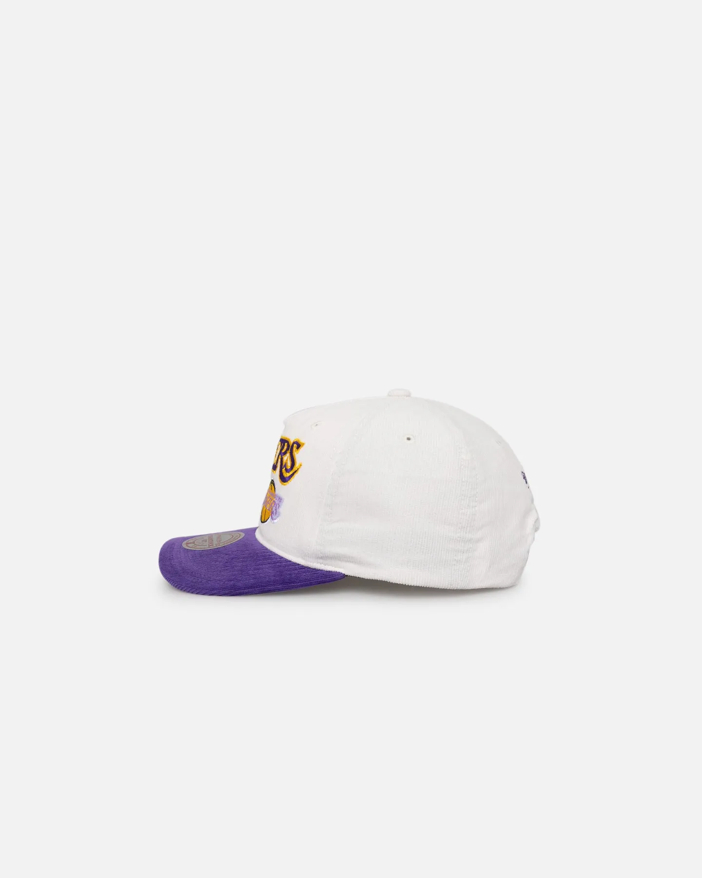 Mitchell & Ness Los Angeles Lakers History Origin Snapback White/Purple sold by Culture Kings product image thumbnail 5