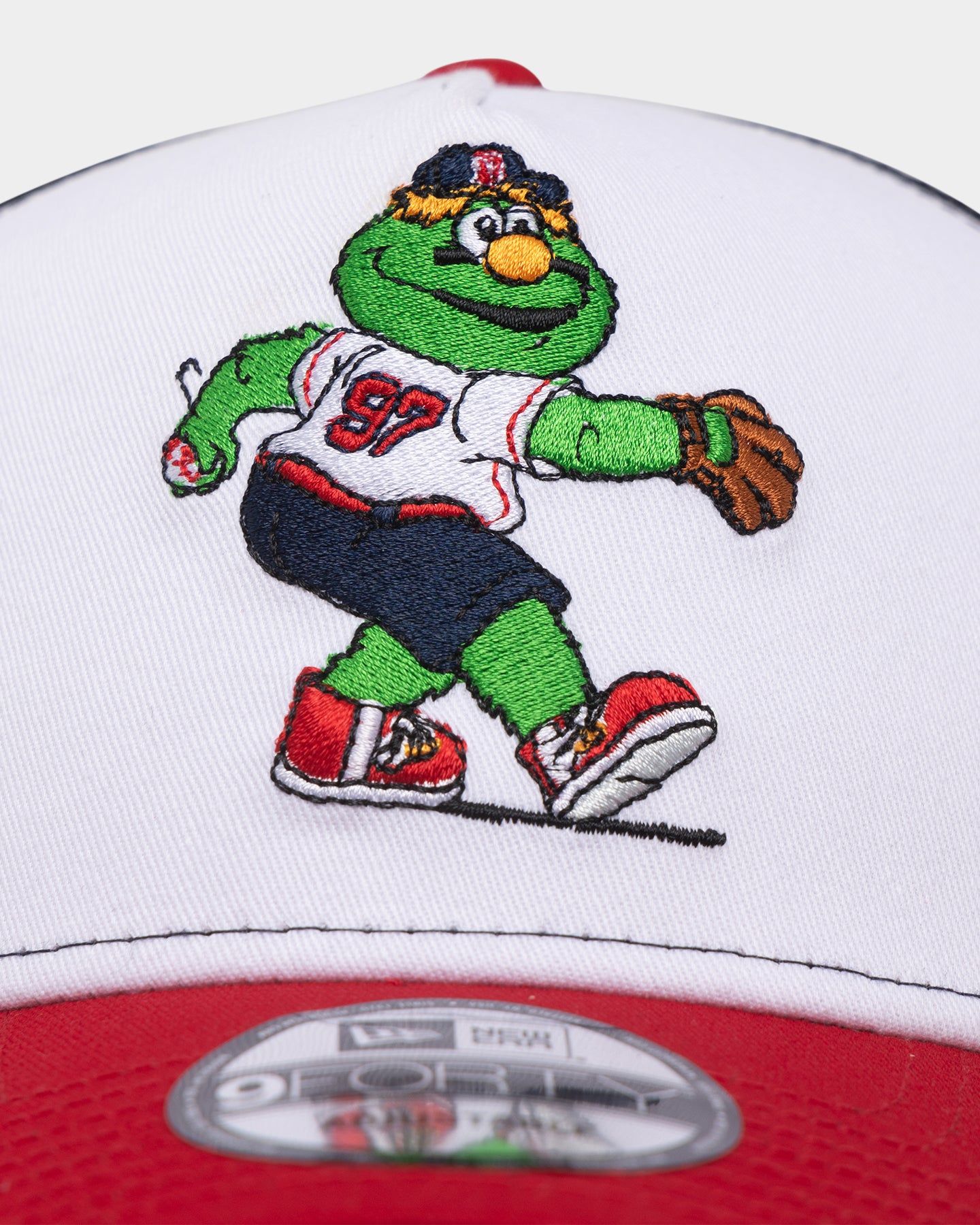 New Era Boston Red Sox 'Mascot Magic' Foam Front 9FORTY A-Frame Trucker Snapback White/Red sold by Culture Kings product image thumbnail 5