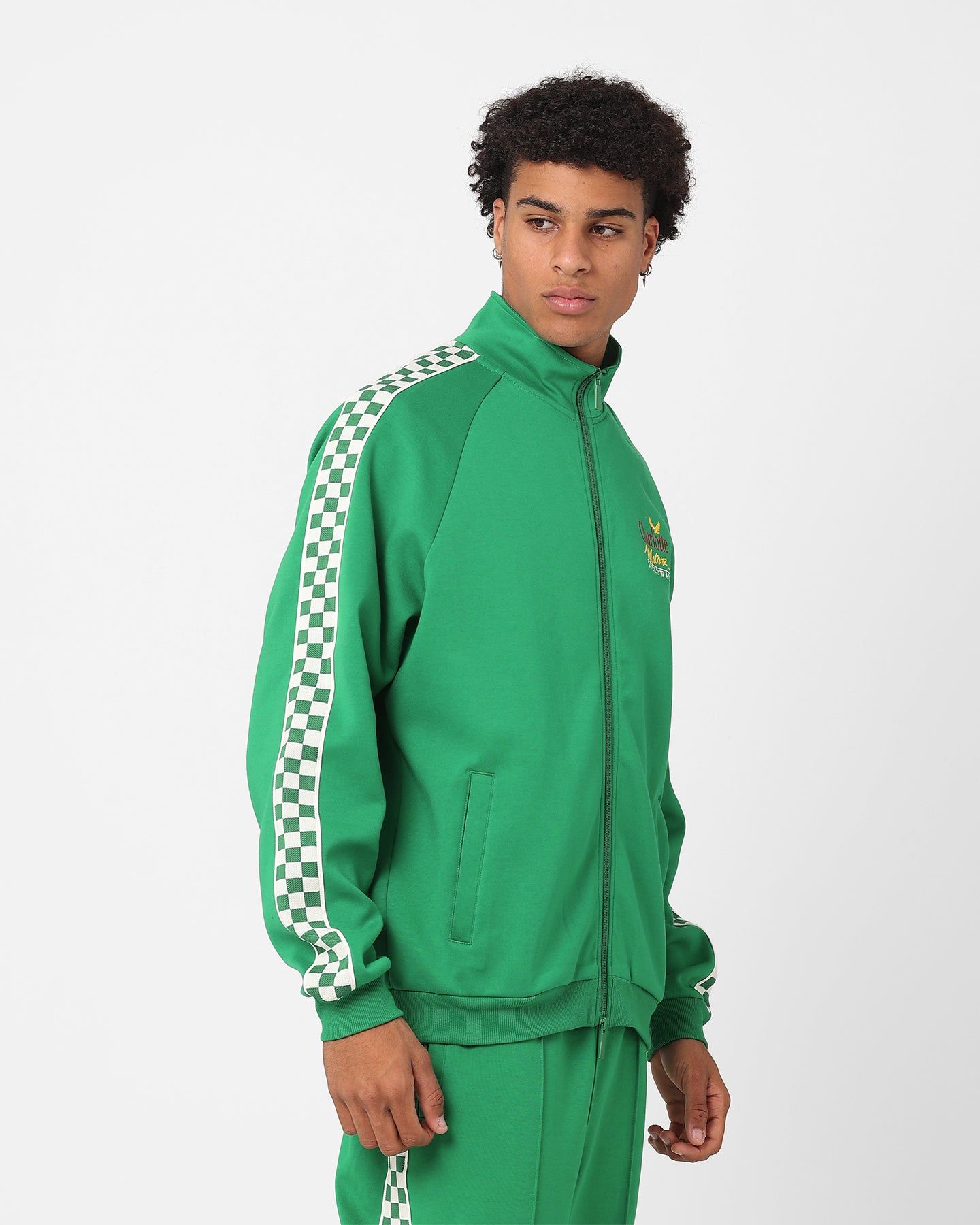 The New Establishment X Nascar Classics Racing Team Warm Up Jacket Racer Green sold by Culture Kings product image thumbnail 5