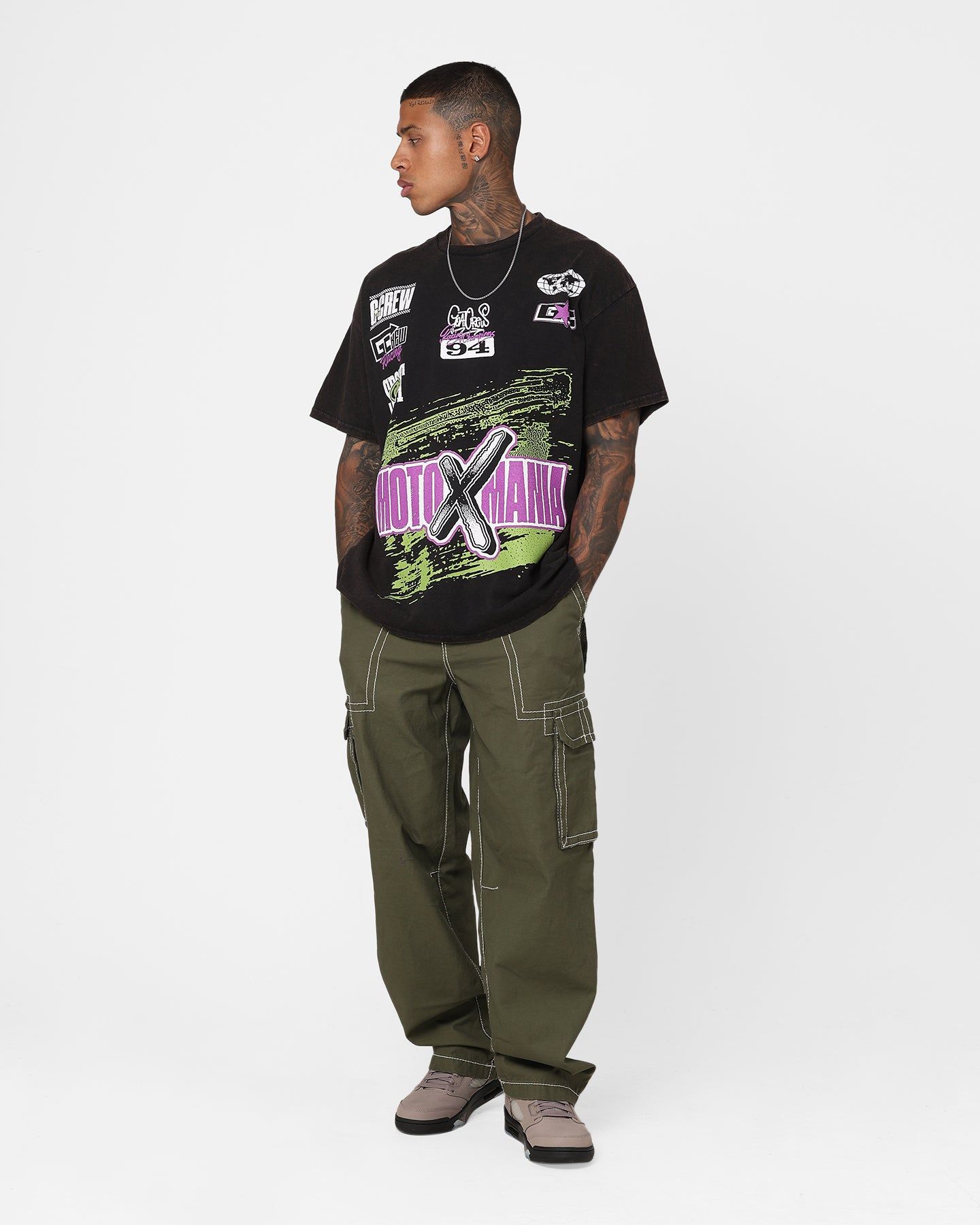 Goat Crew Moto X Mania T-Shirt Black sold by Culture Kings product image thumbnail 3