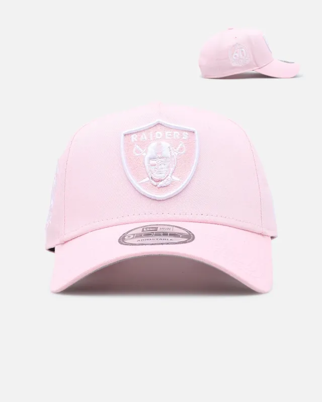 New Era Las Vegas Raiders 'Polychromatic' 9FORTY A-Frame Snapback Pink sold by Culture Kings