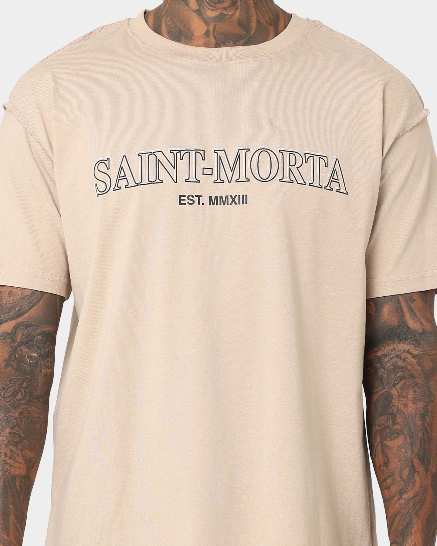 Saint Morta Finite Lafayette T-Shirt Stone sold by Culture Kings product image thumbnail 3